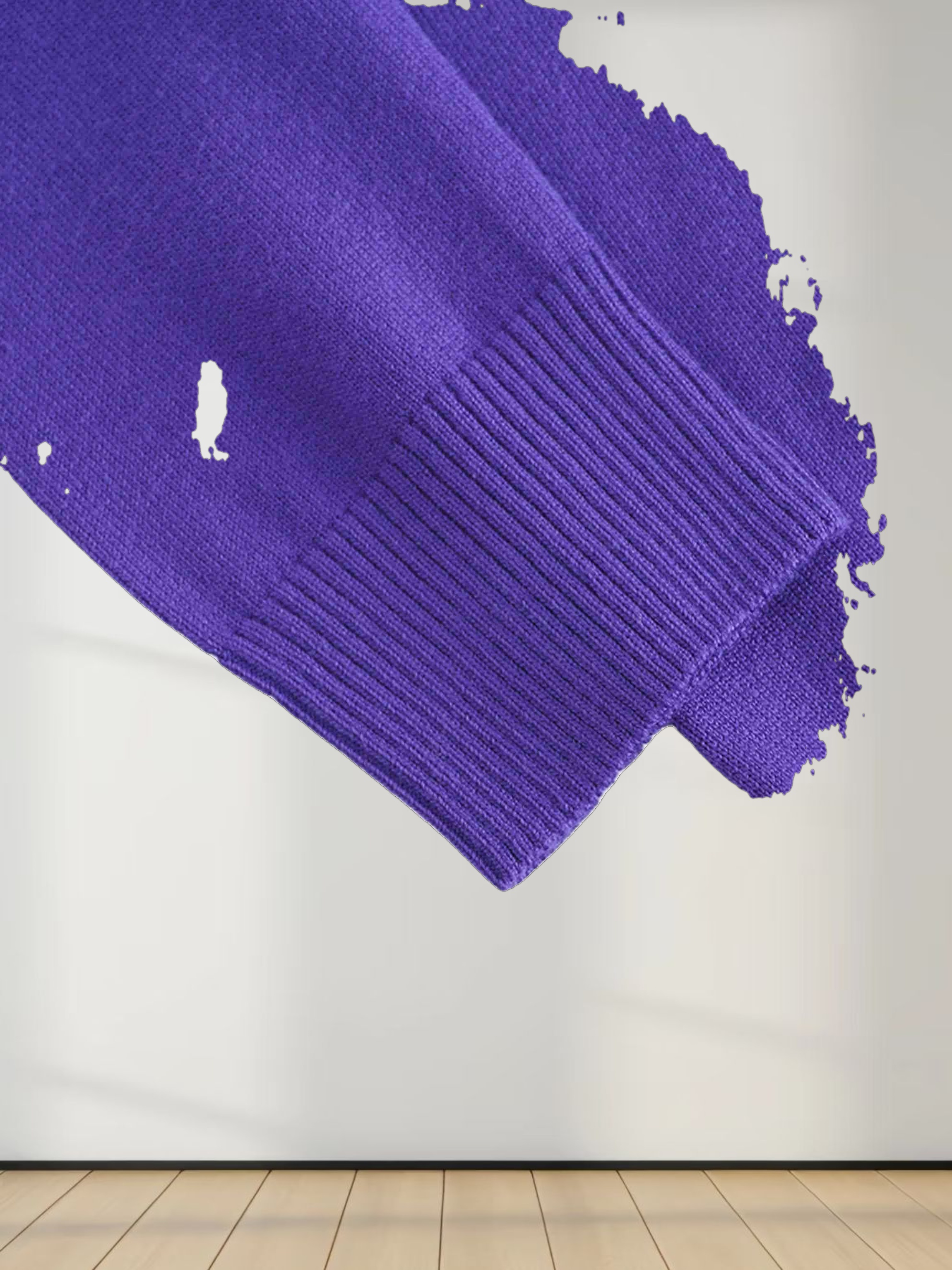 Basic Crew Sweater LS-Purple