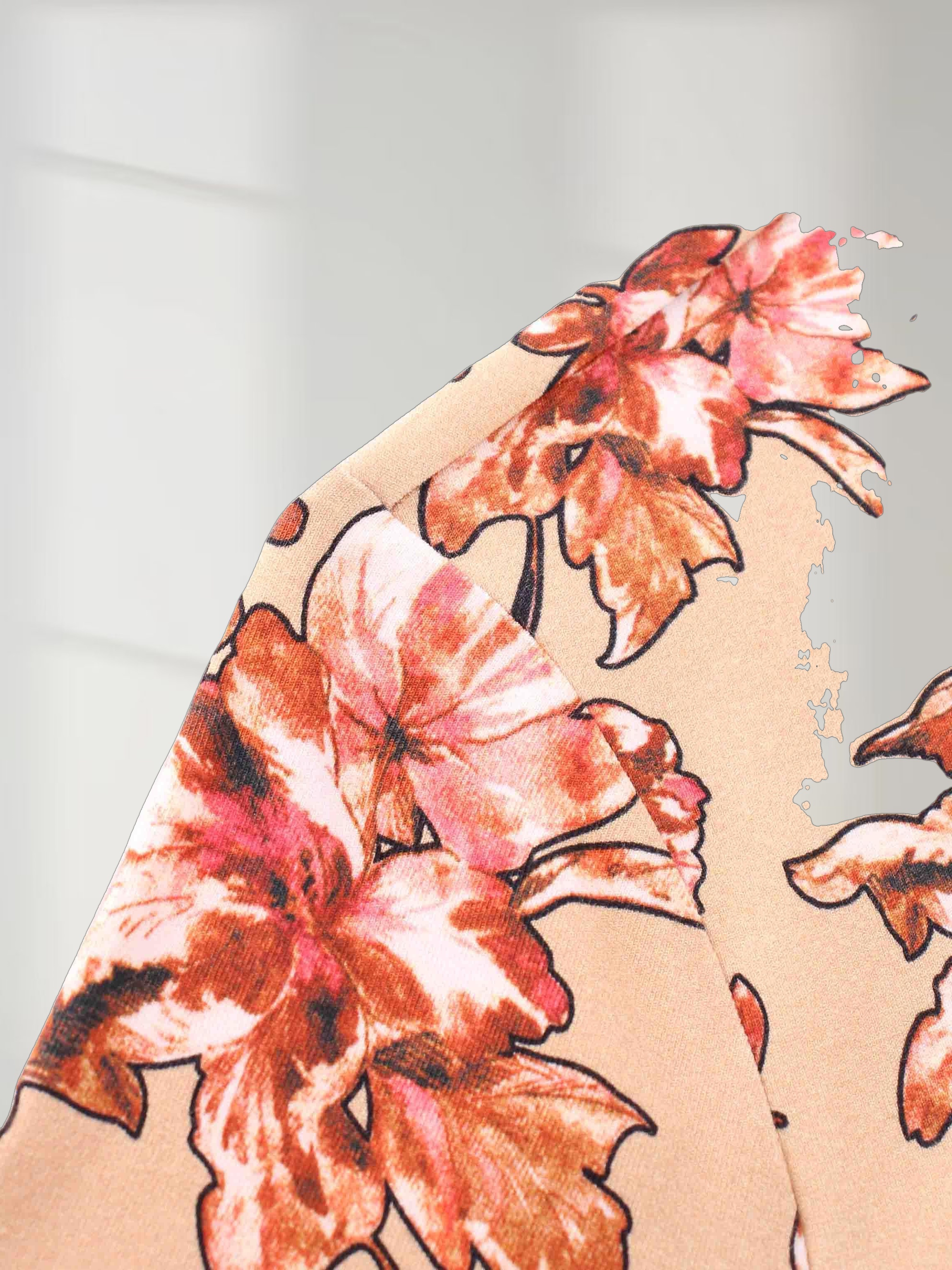 Design Turtleneck-Floral