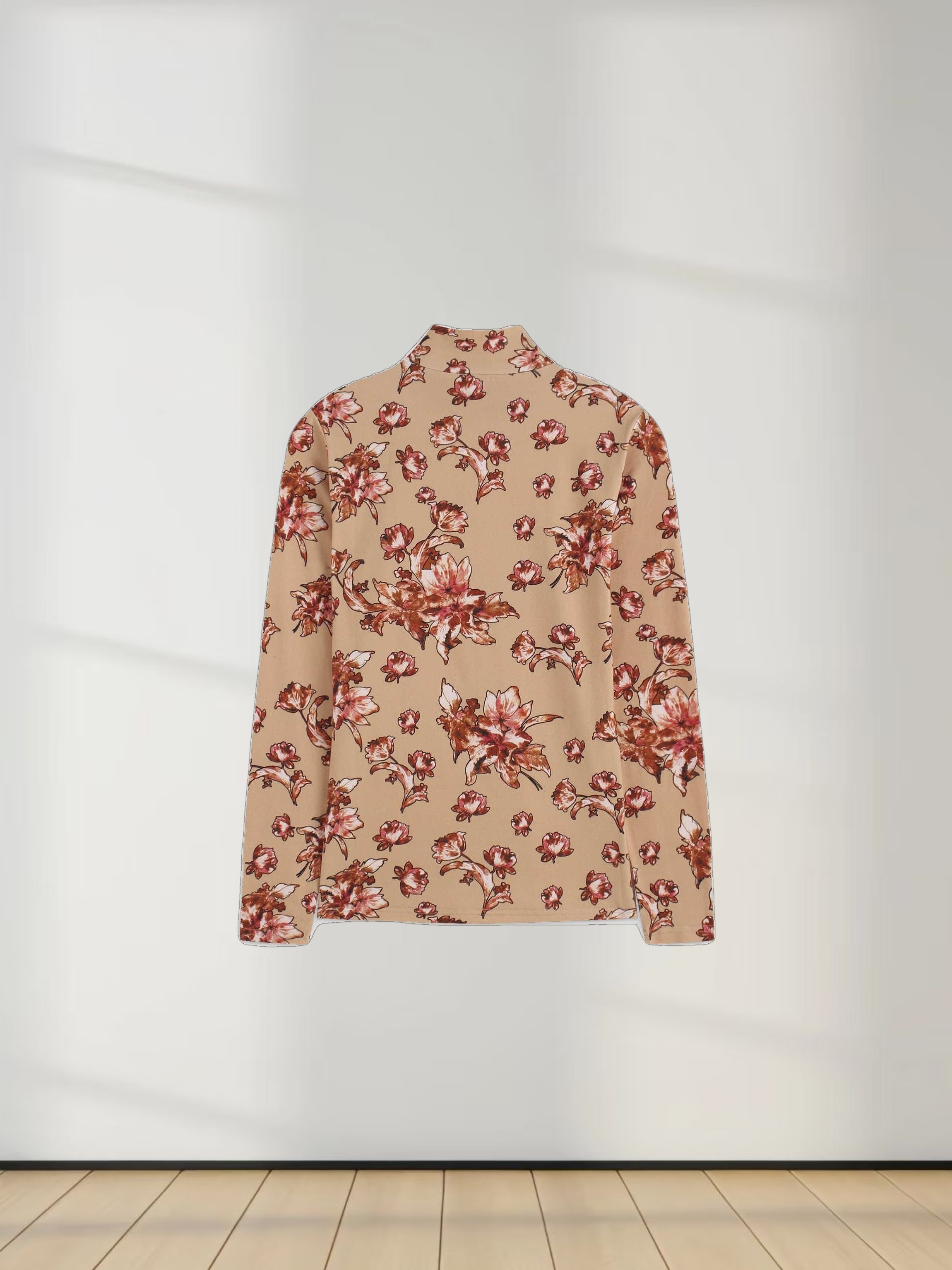 Design Turtleneck-Floral