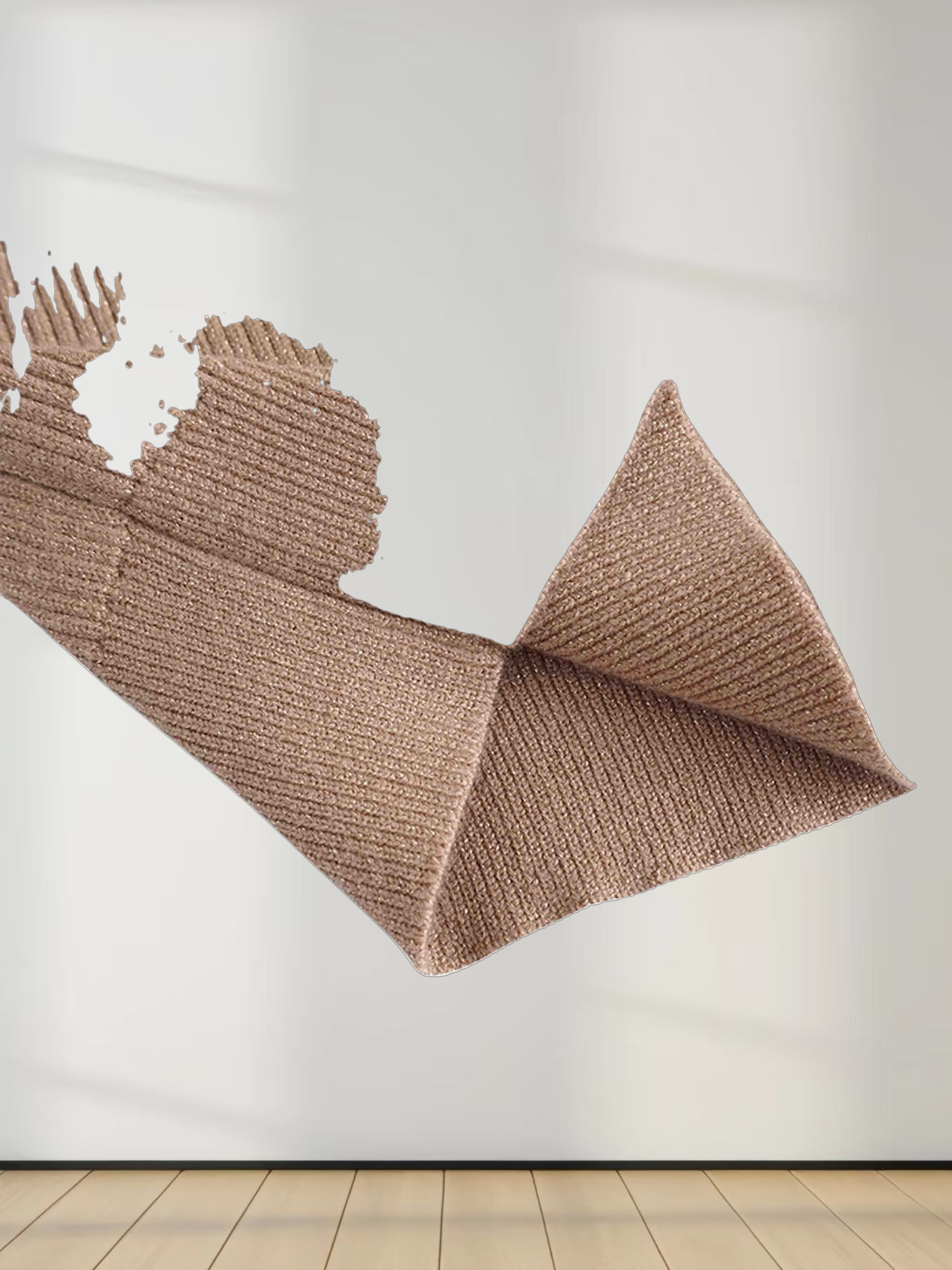 Lurex Sleeveless Sweater-Neutral