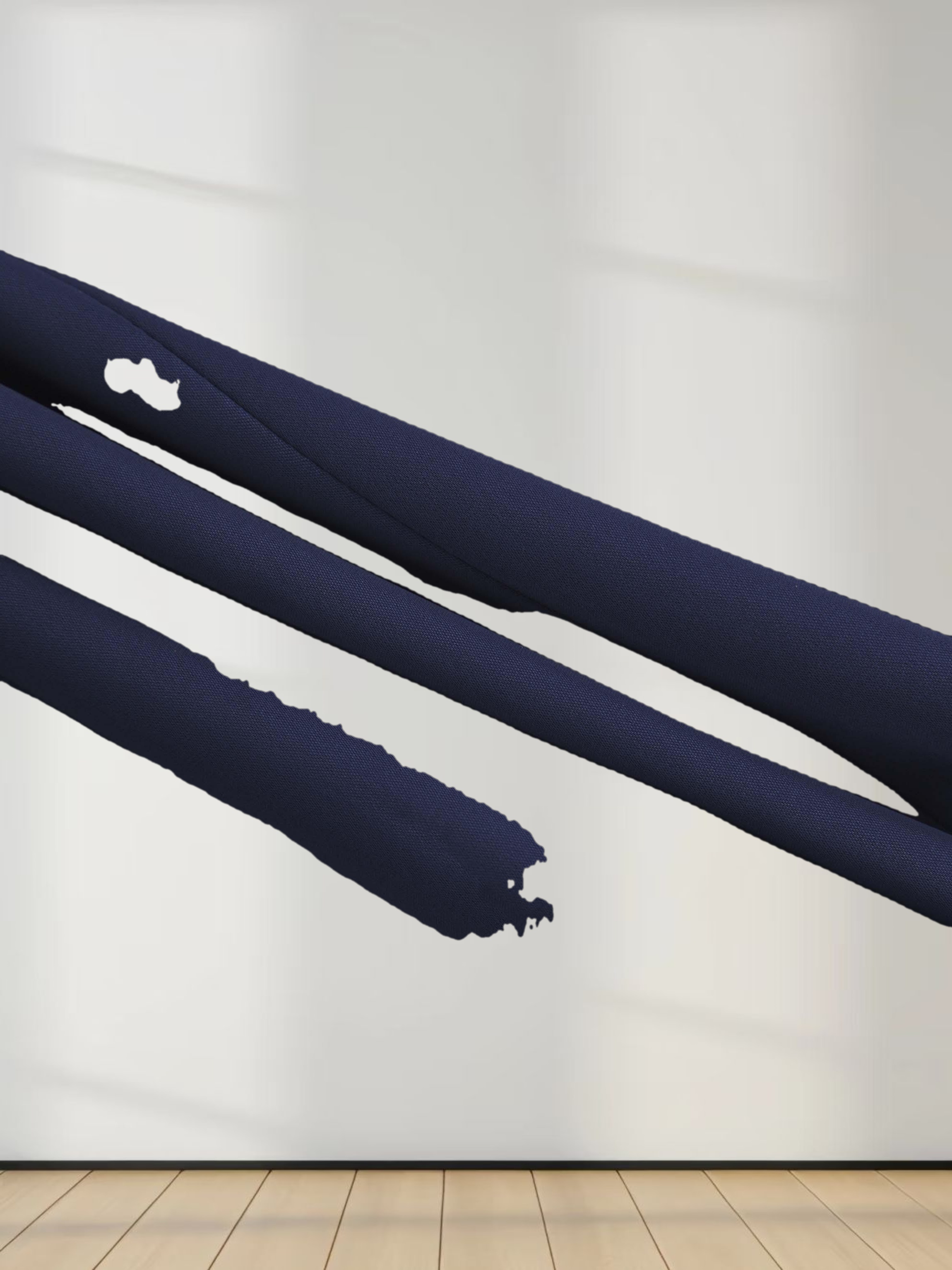 Satin Evening Blazer-Navy