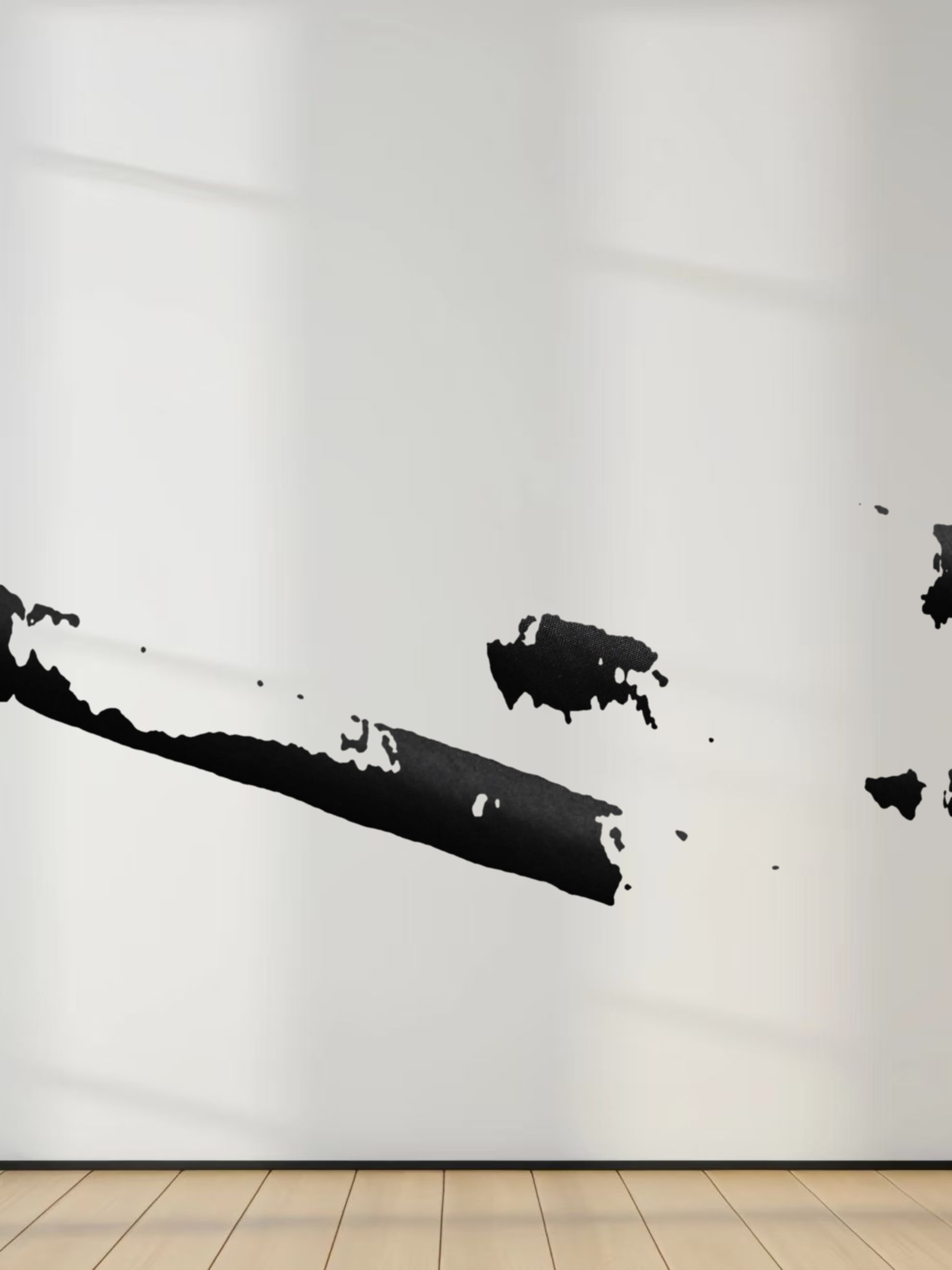 Micro Pleat Elastic Waist Skirt-Black