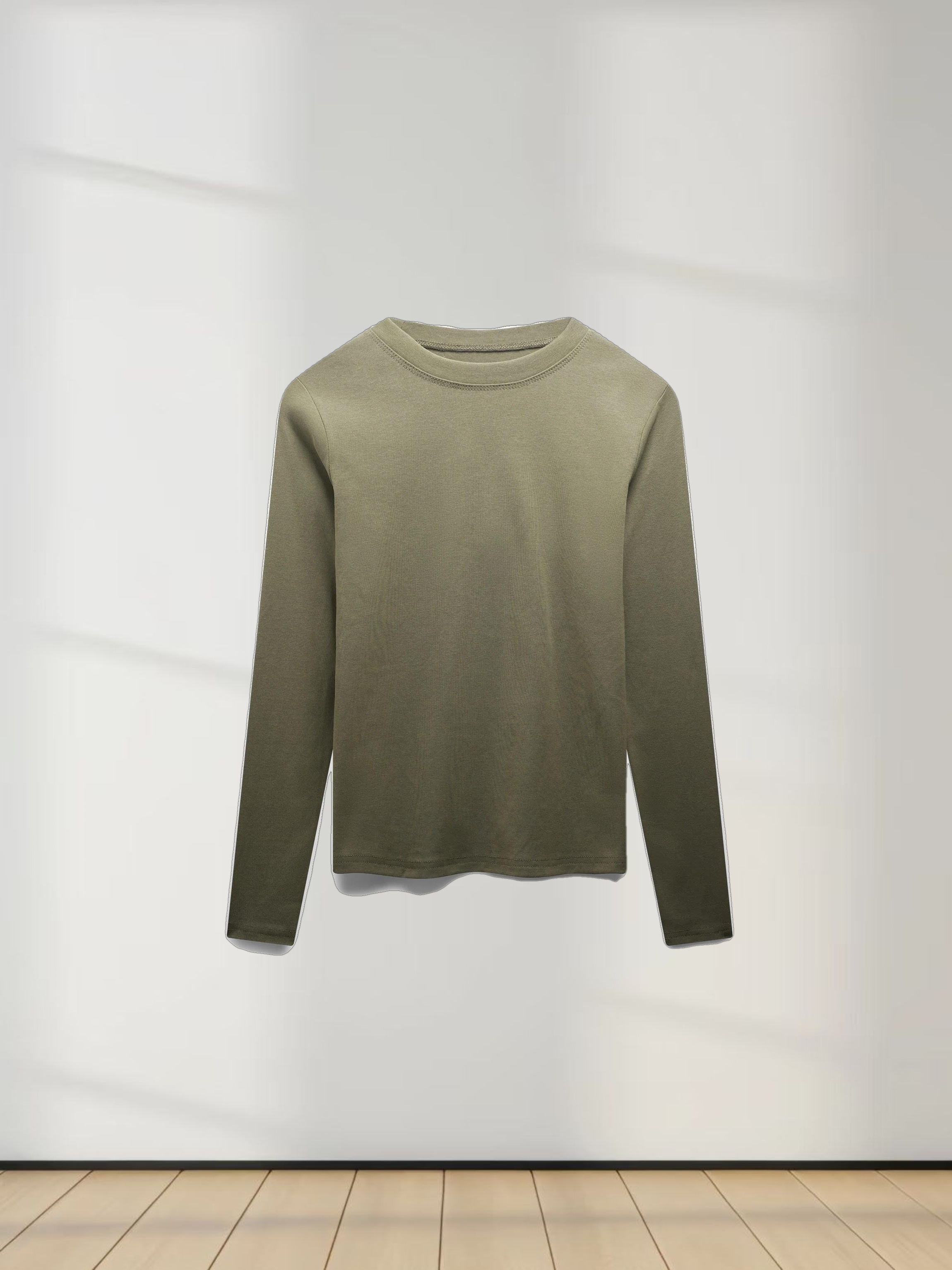 CLASSIC TEE LONG SLEEVE-ARMY GREEN