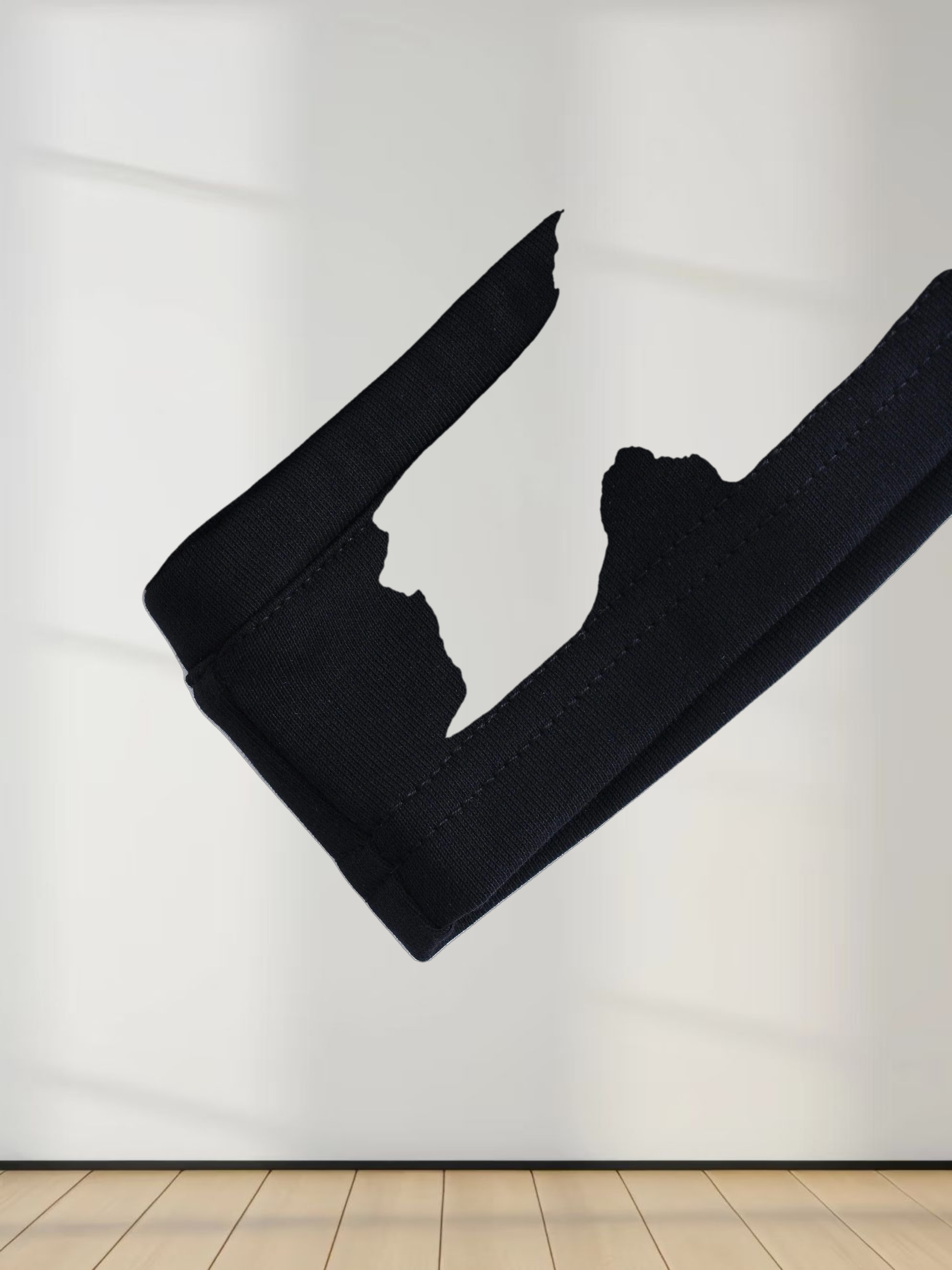 Double Tie Cardigan-Black