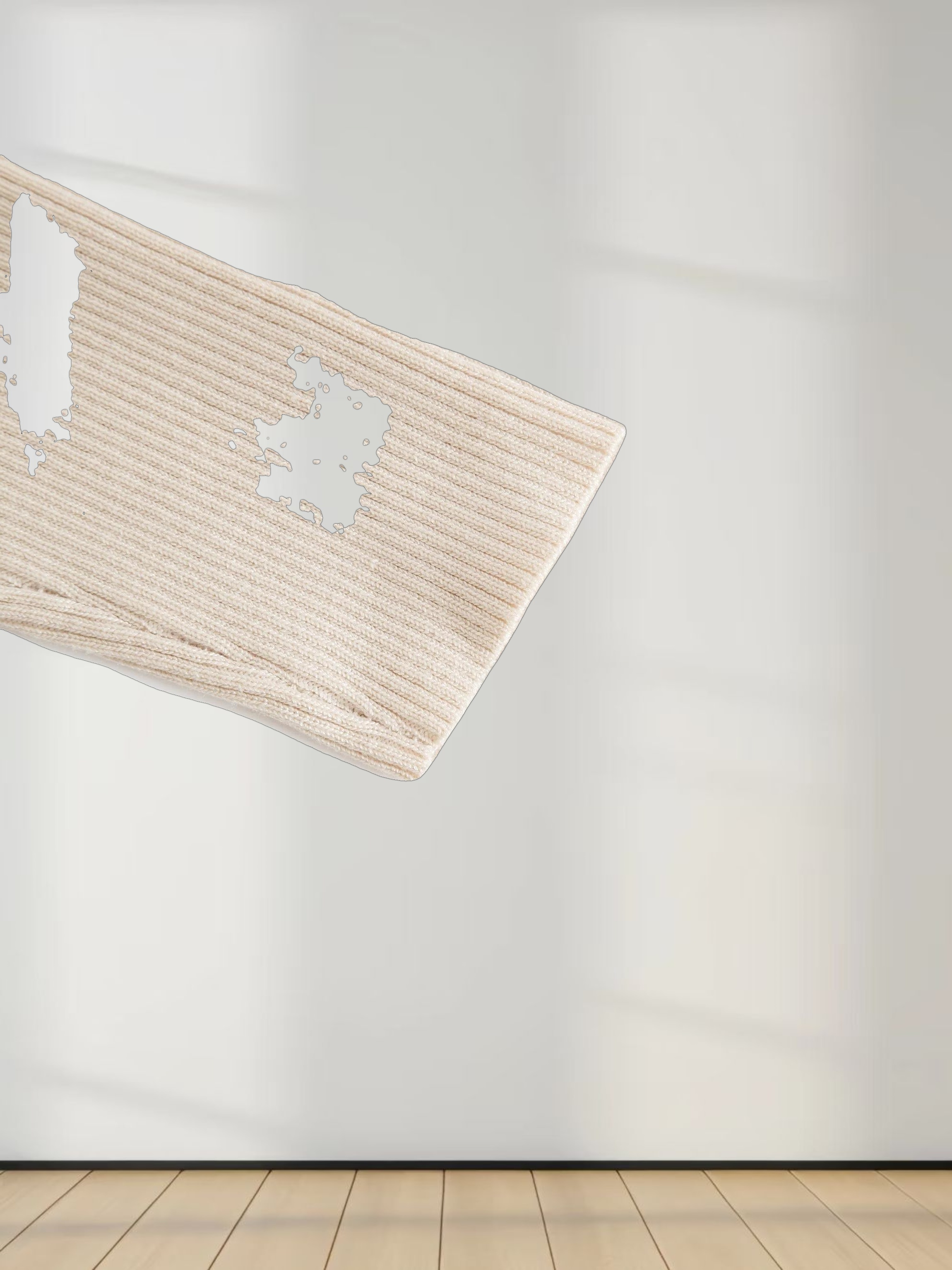 Basic Crew Sweater LS-Ivory