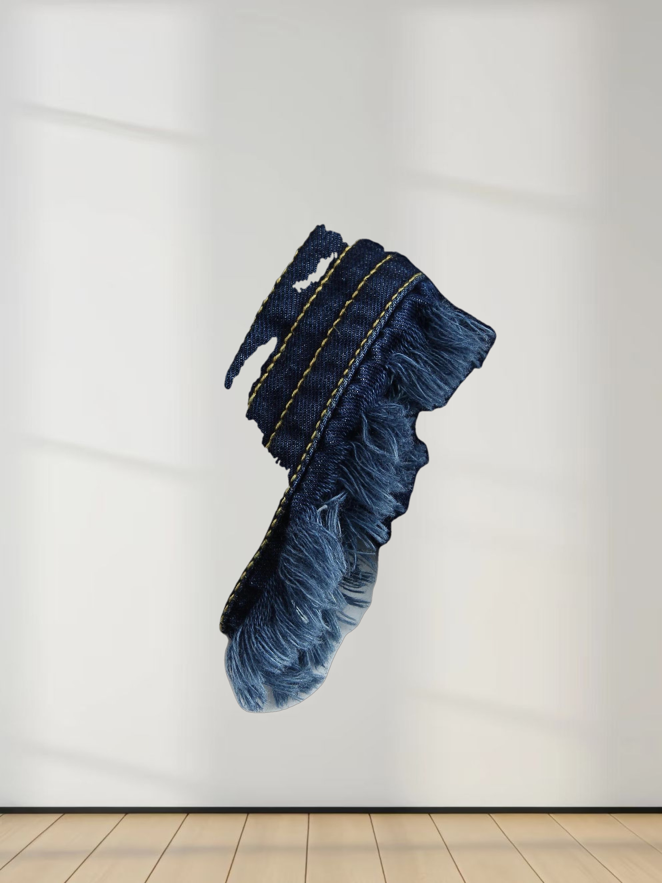 Denim Trapeze Top-Blue Denim