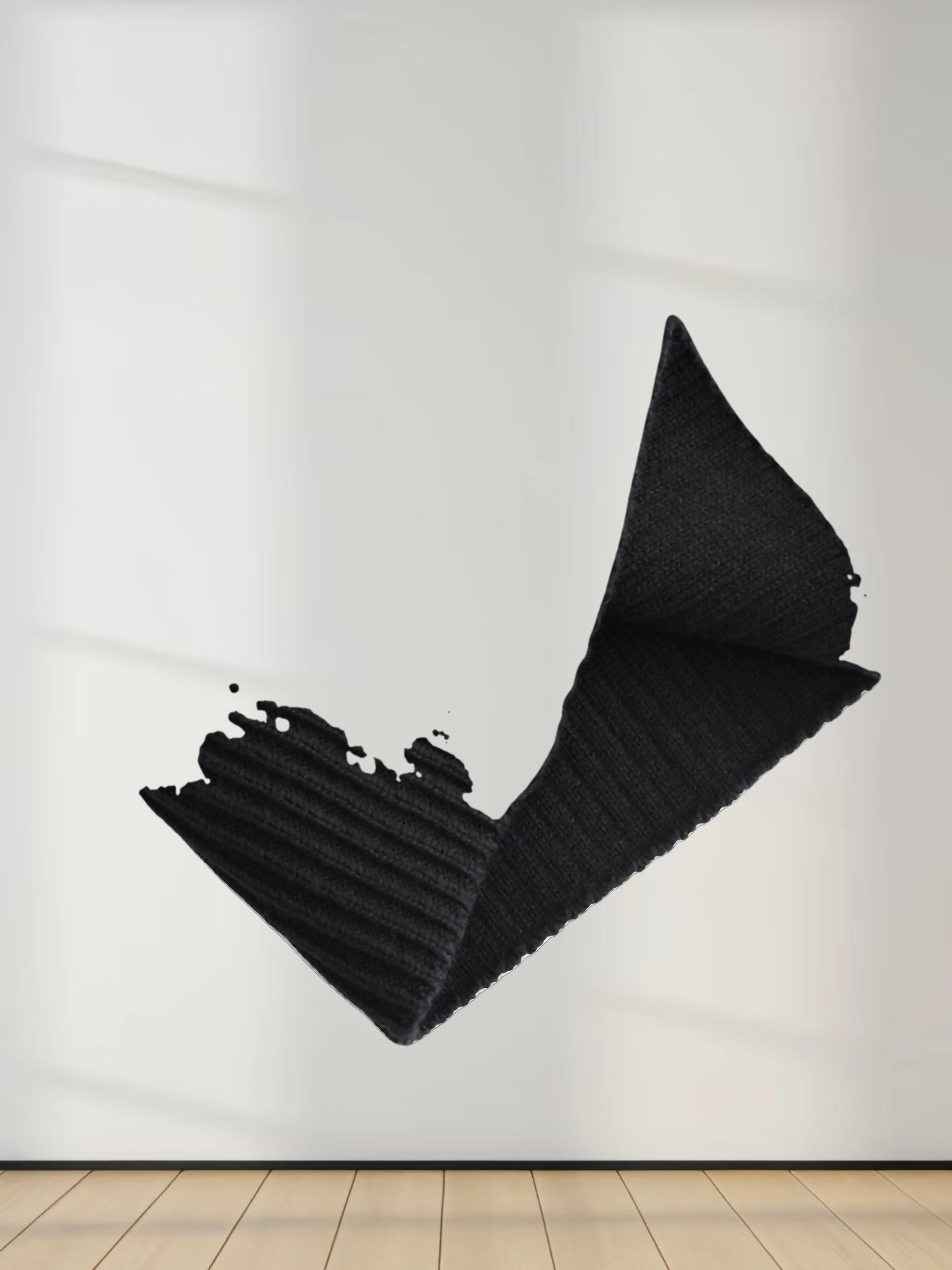 Sleeveless Ribbed Crew-Black