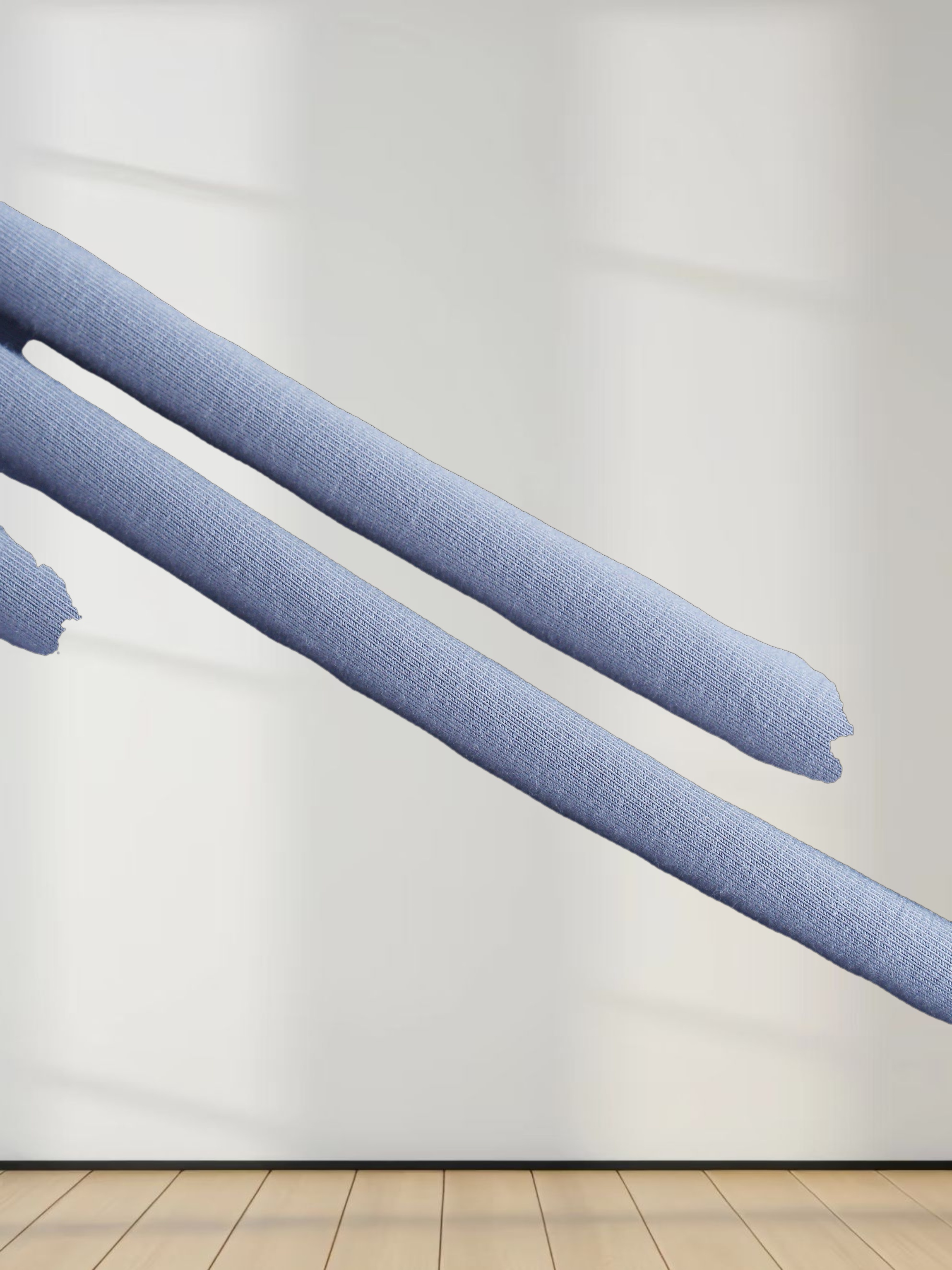 DOUBLE LAYER SKIRT-BLUE