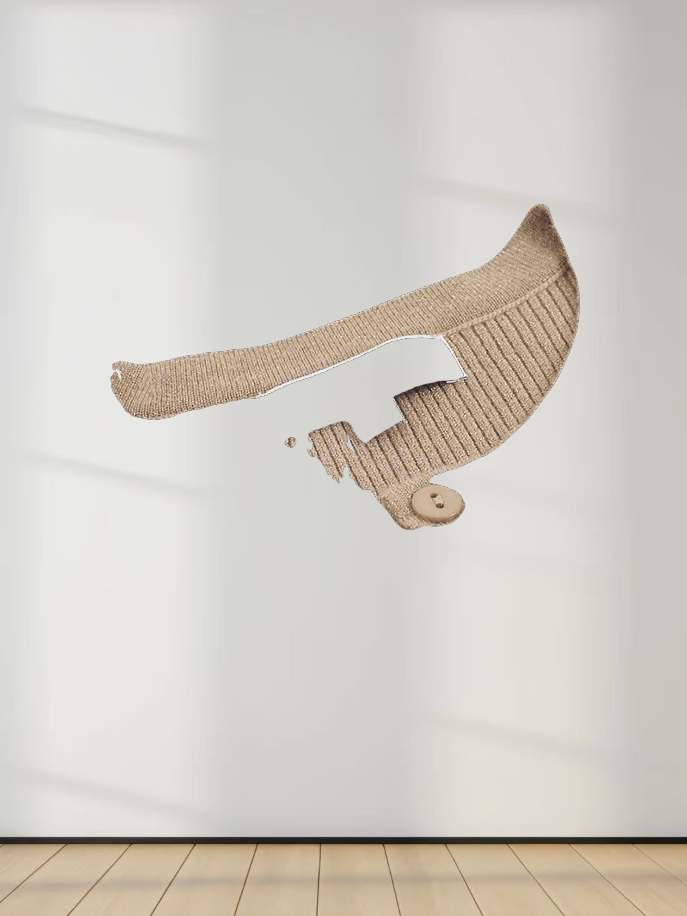 Lurex Ribbed Sweater-Neutral