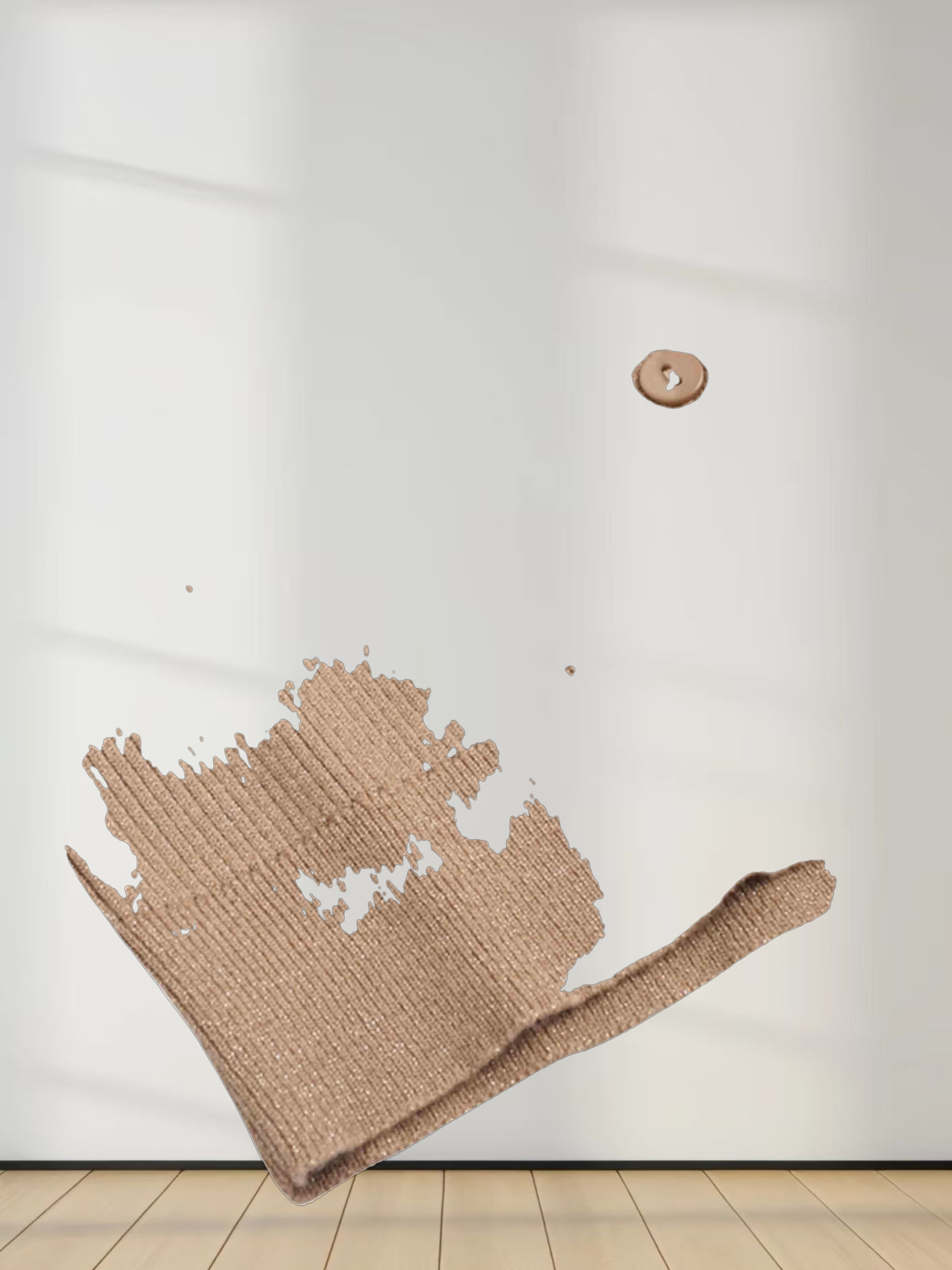 Lurex Ribbed Sweater-Neutral