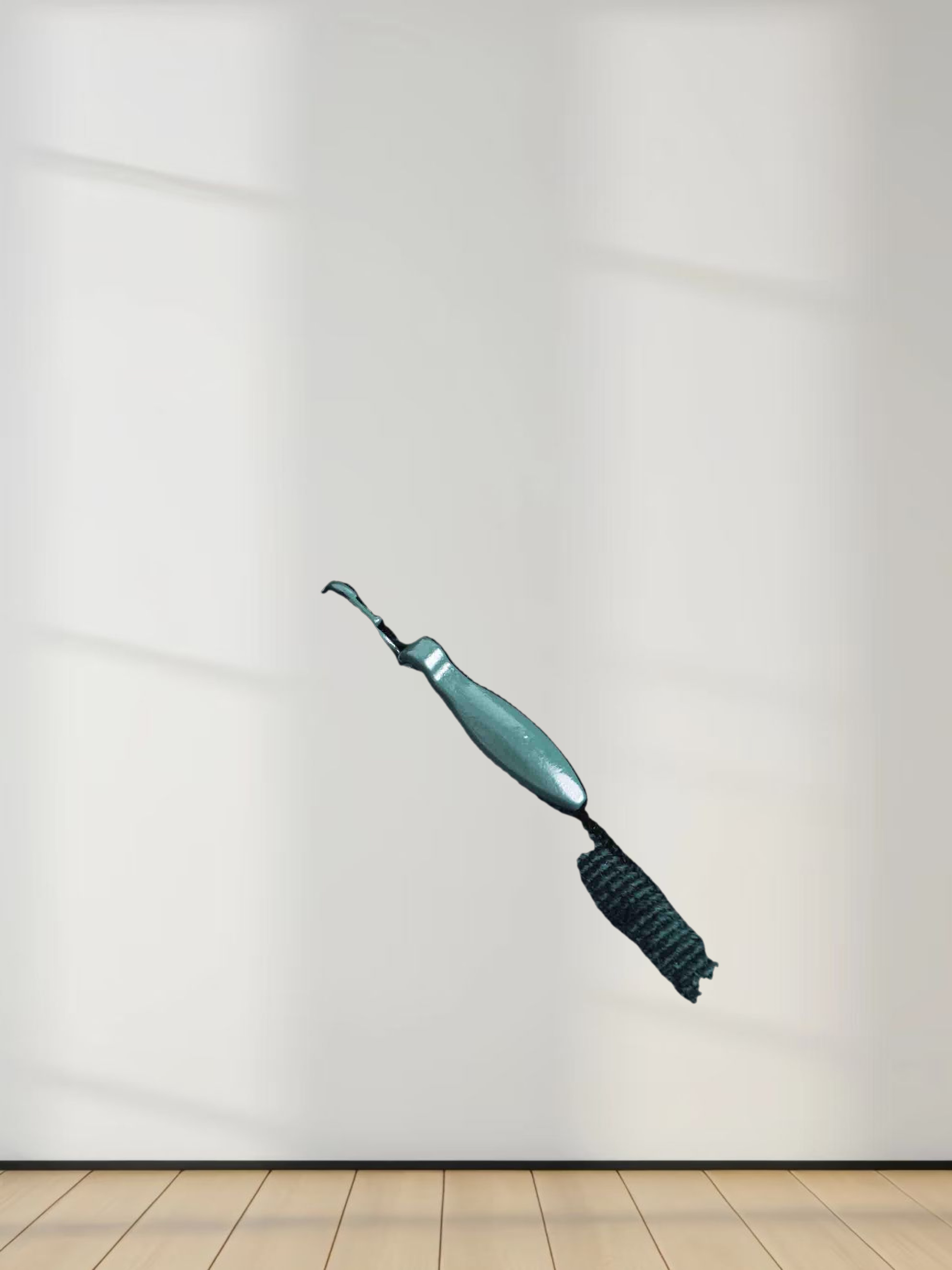 Velour Slip Dress - Emerald Green