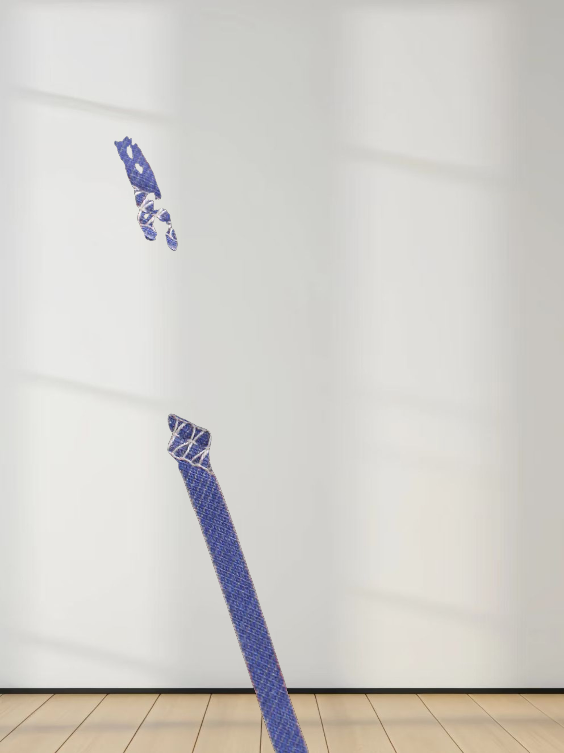 Printed Collar Snap Tee-Mix Plaid