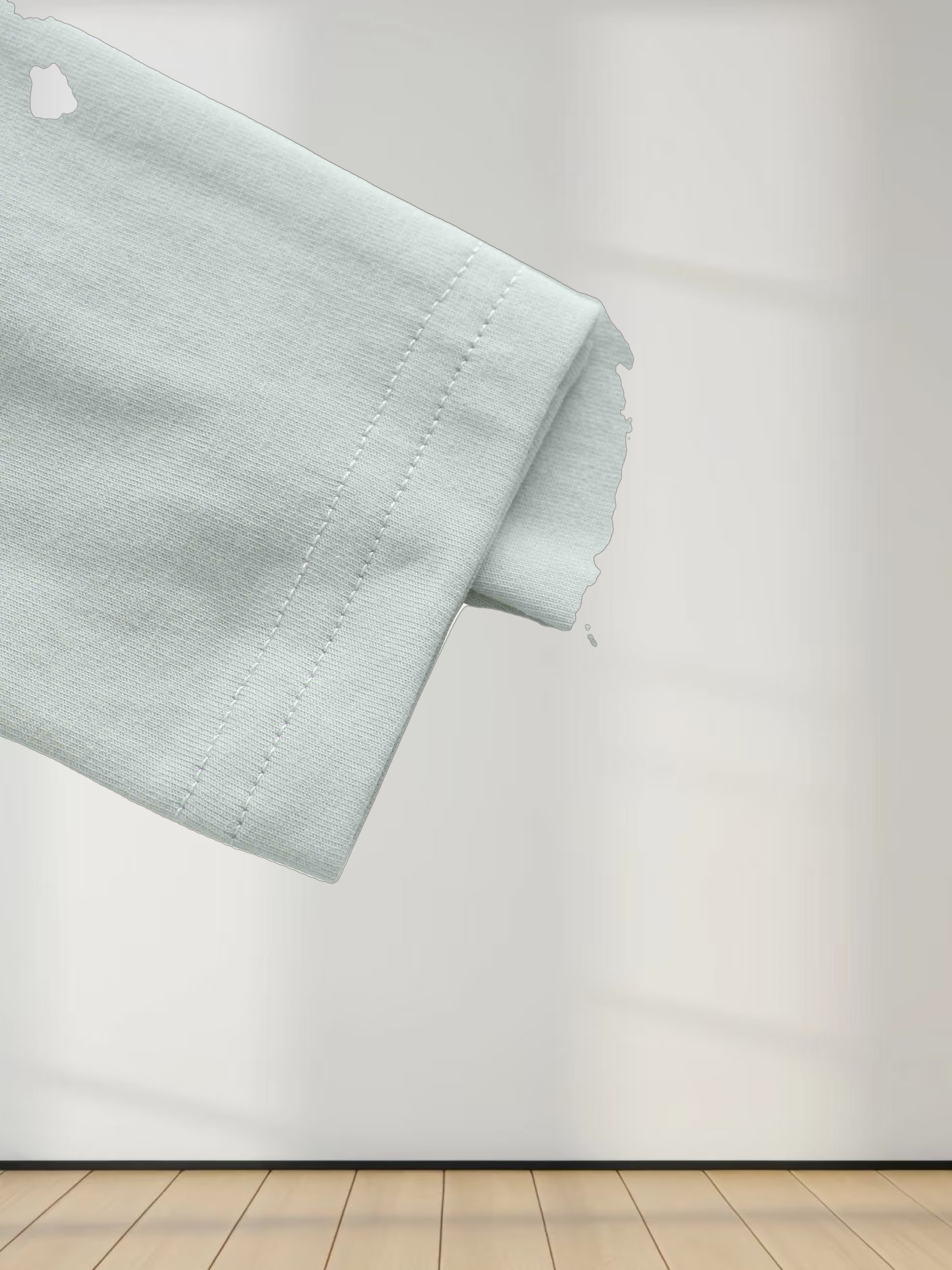 Pleat Front Button Down Dress-Light Blue