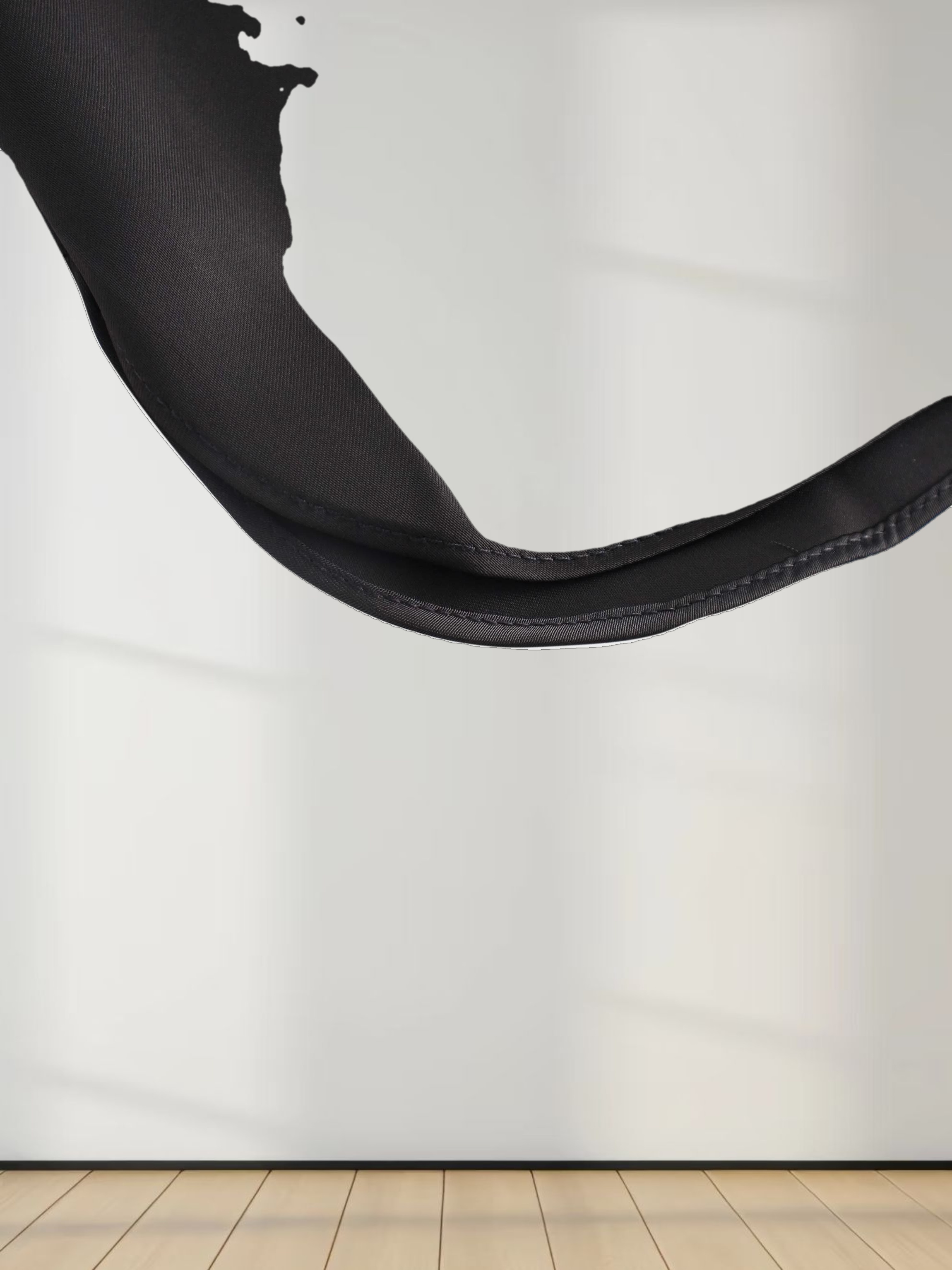 Knit Top Mock Neck Dress-Black