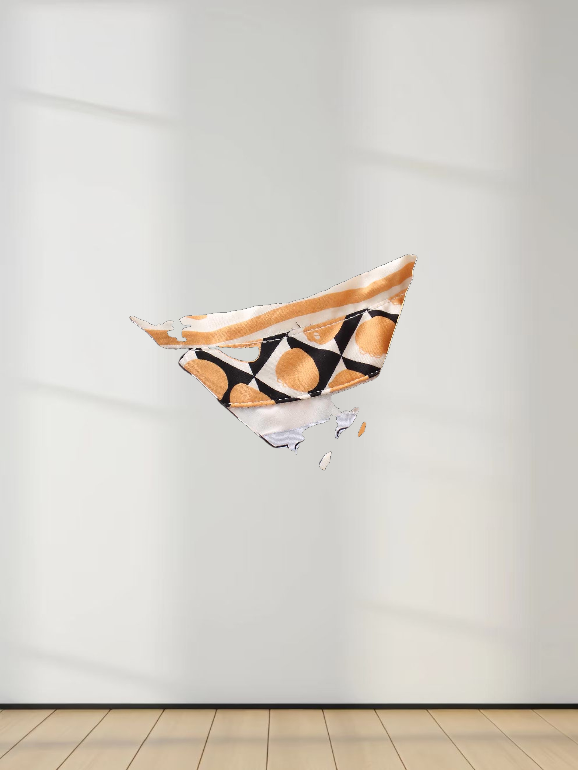 Long Shirtdress-Geo Black