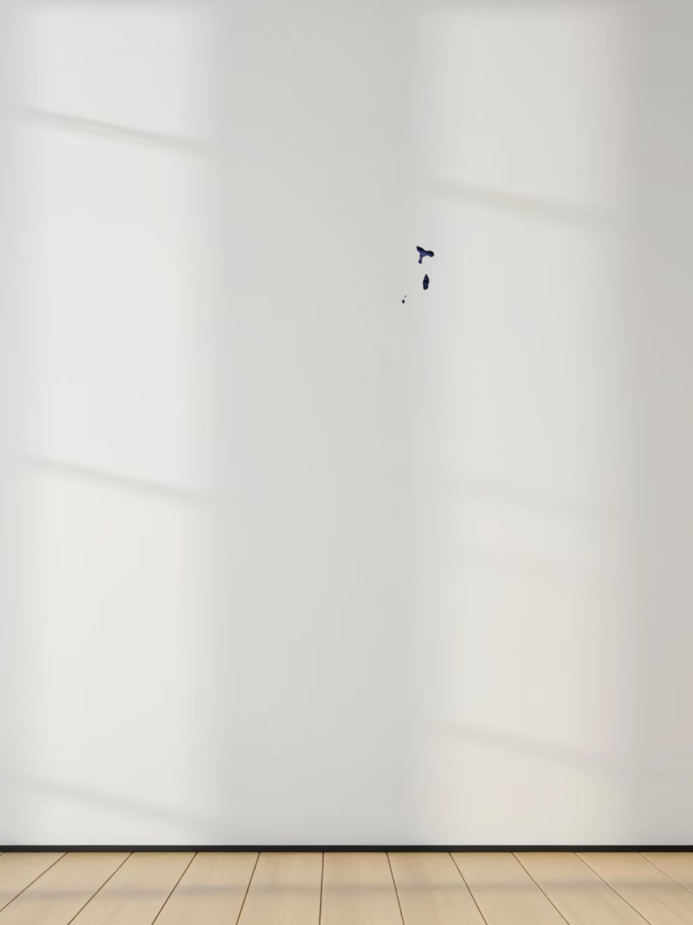 CLASSIC RIBBED CREW TEE LS-NAVY