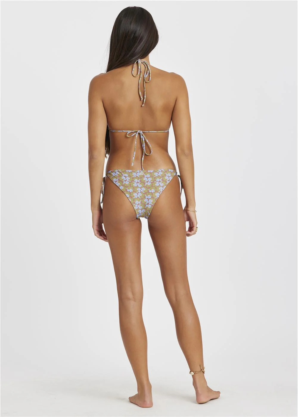 Reversible Tie Side Skimpy Swim Bottom