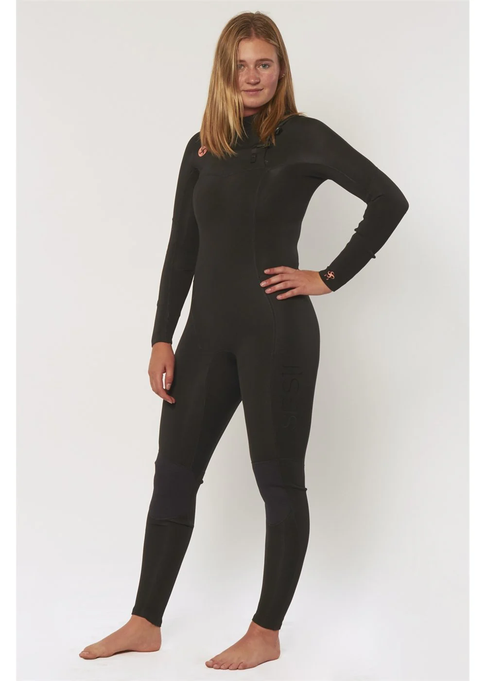 5/4 Chest Zip Full Wetsuit