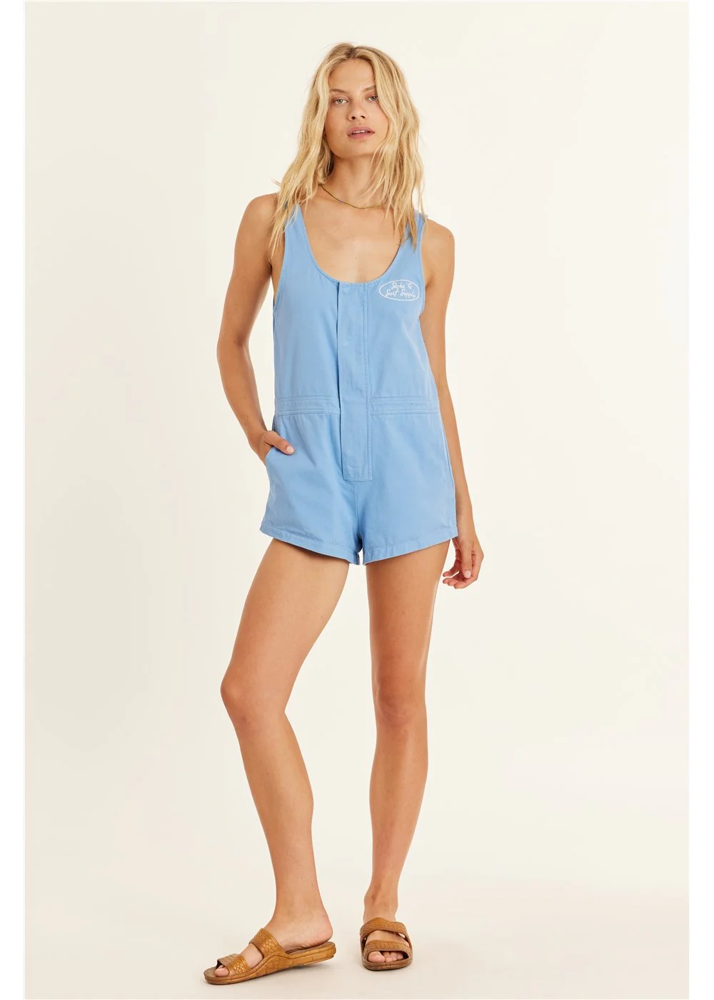 Blue Romper