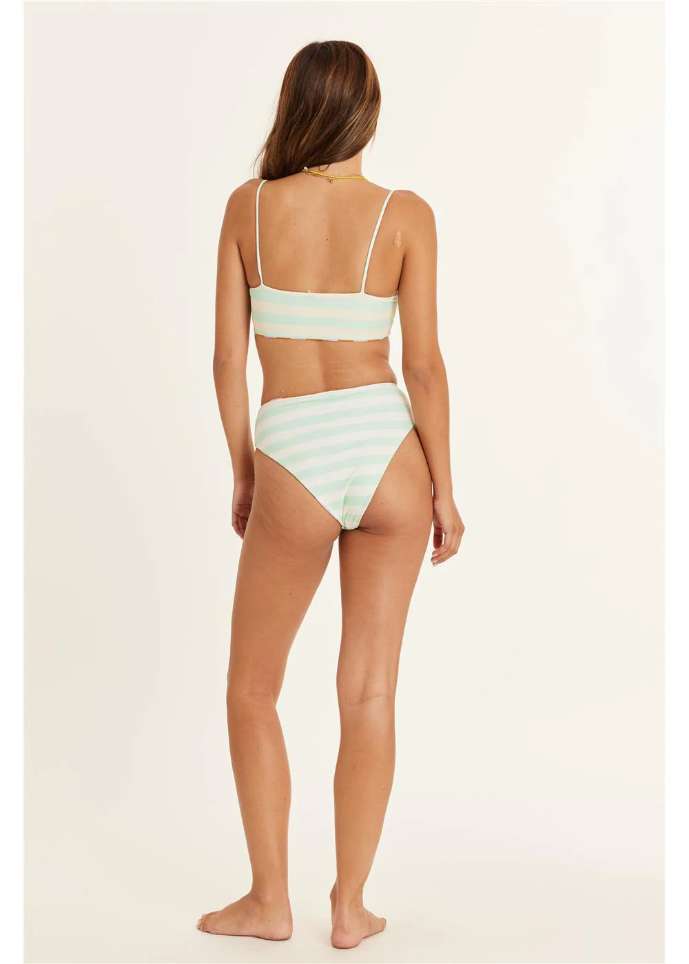 Reverse High Waist Swim Bottom