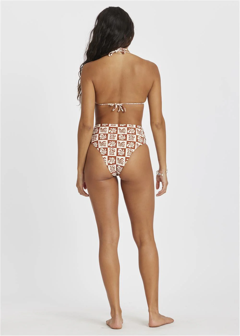 High Waist Swim Bottom