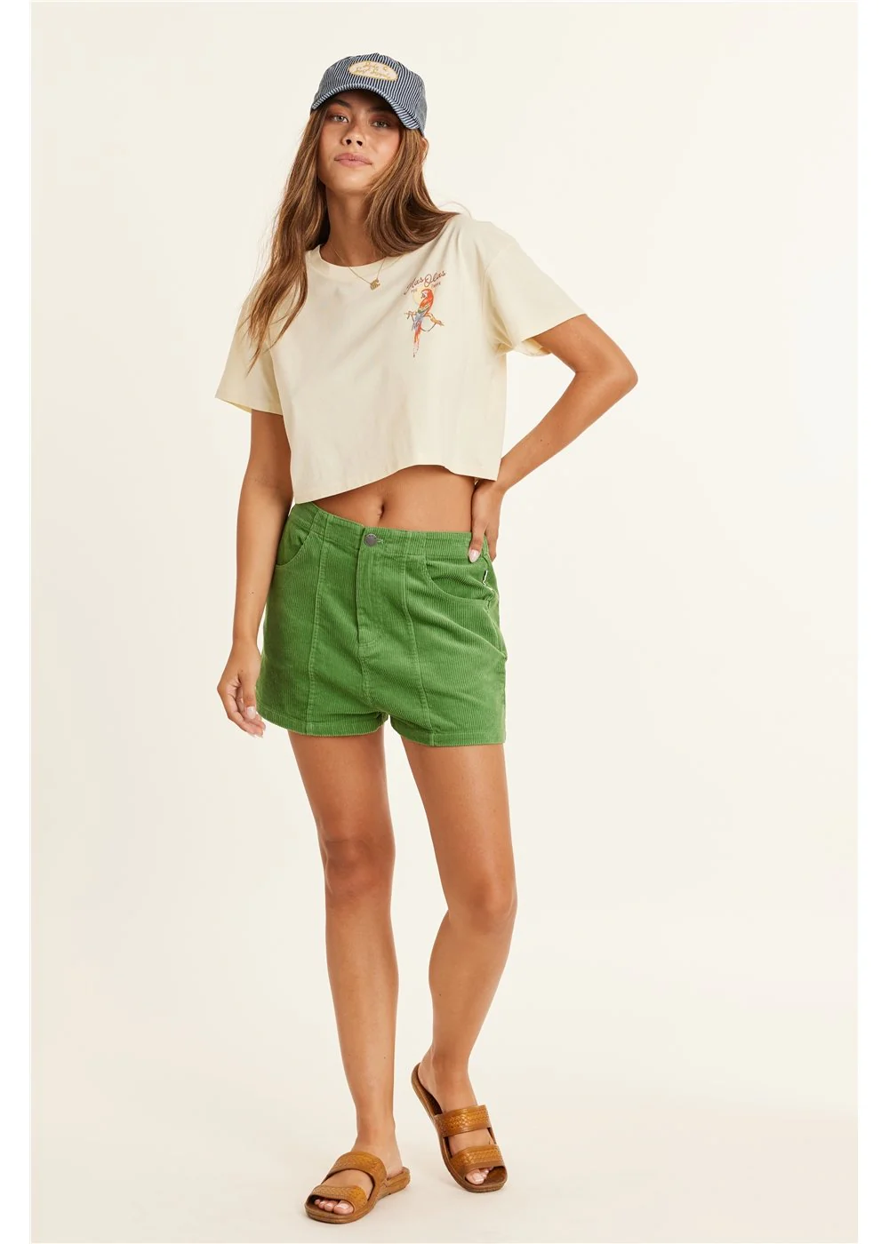 Woven Cord Short