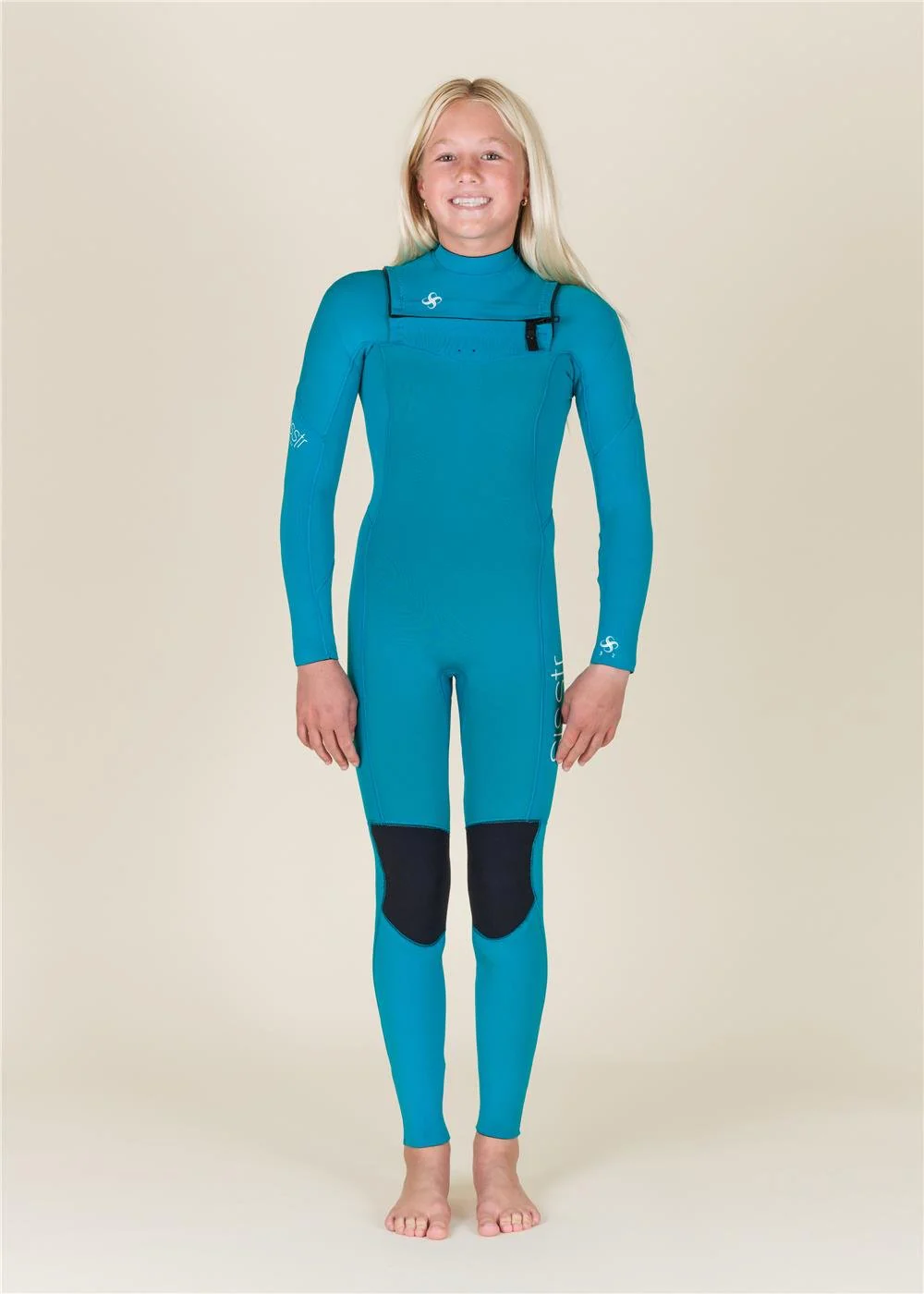 Youth 3/2 Chest Zip Full Wetsuit