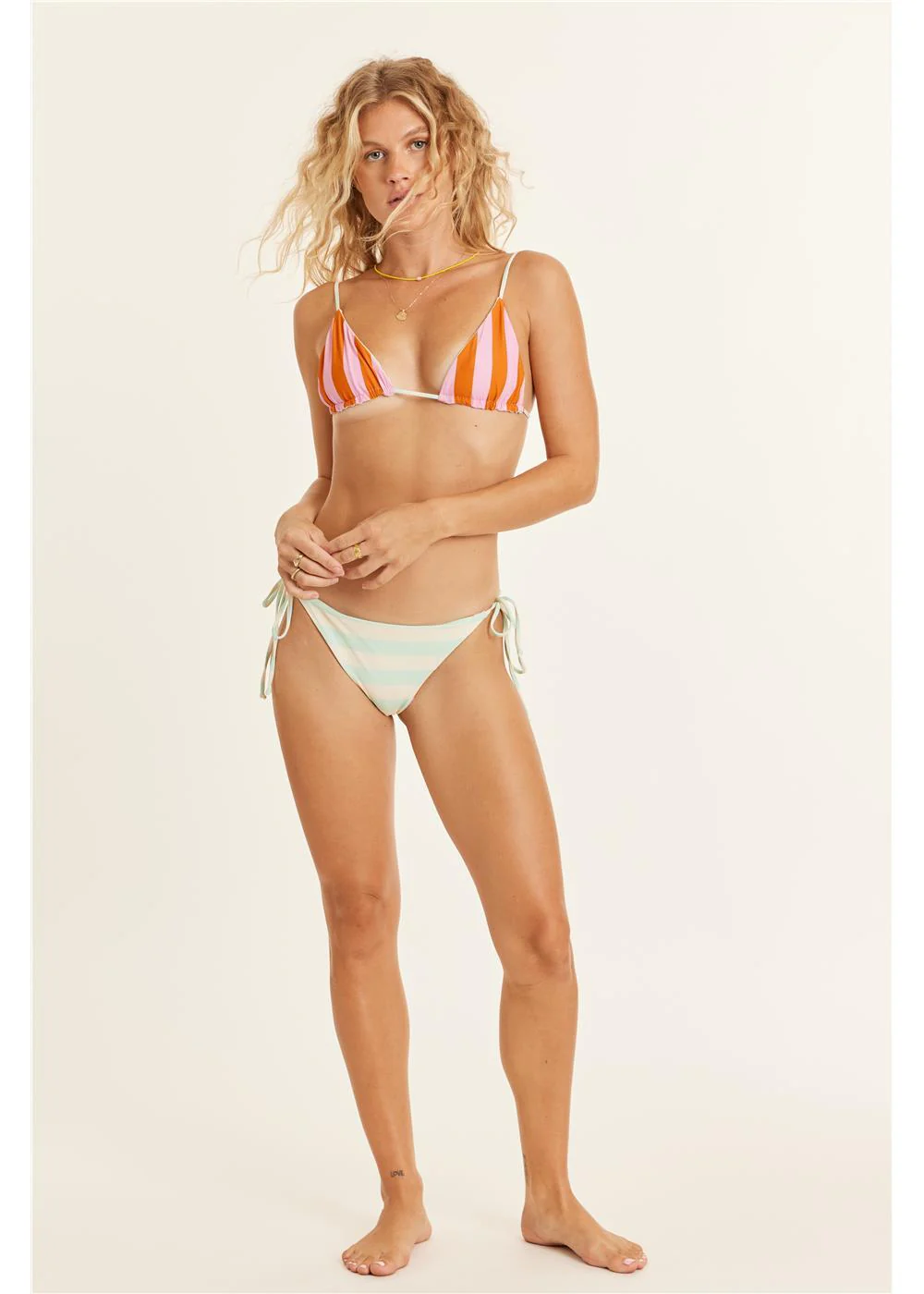 Reverse Tie Side Swim Bottom
