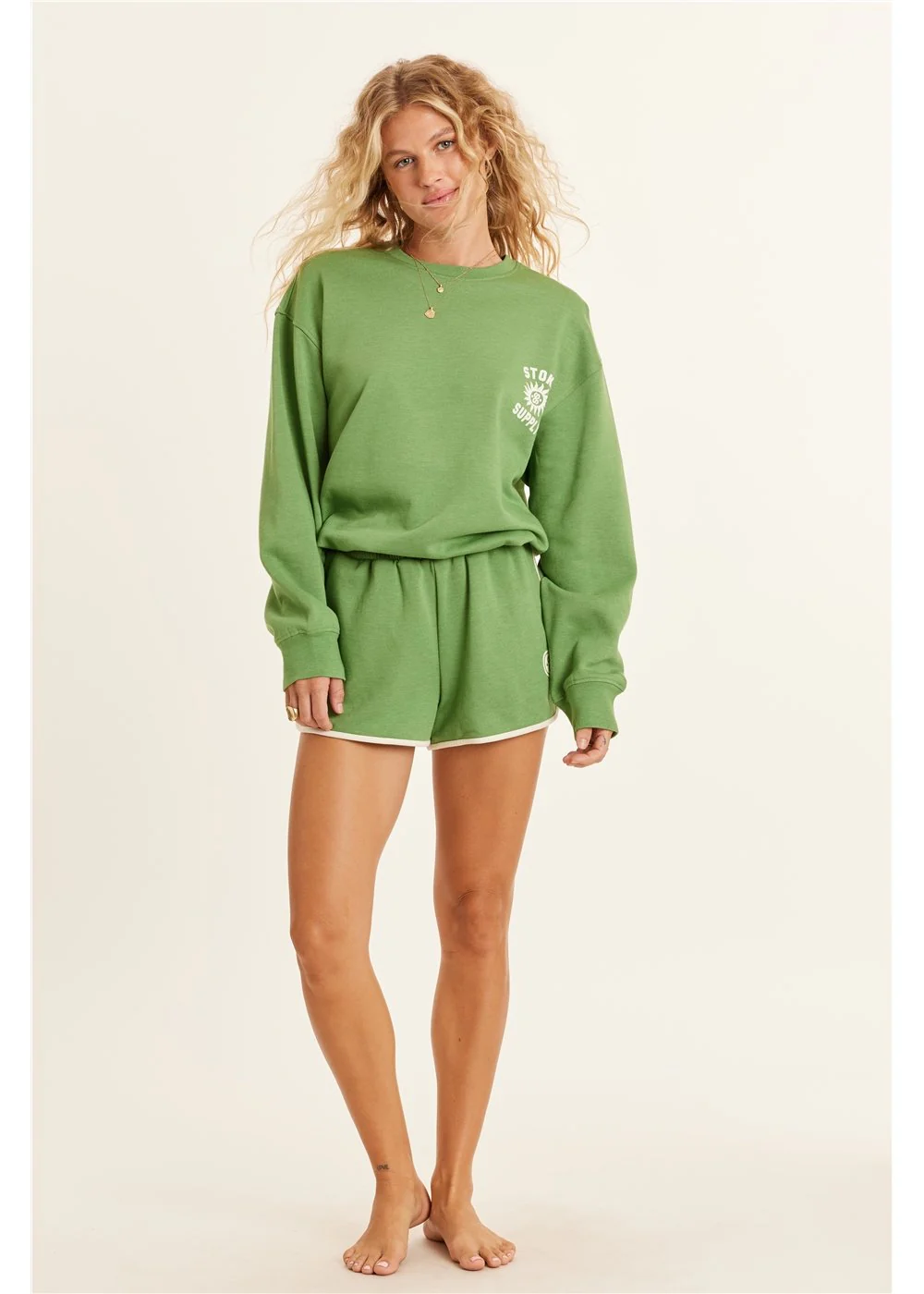Long Sleeve Fleece Crewneck