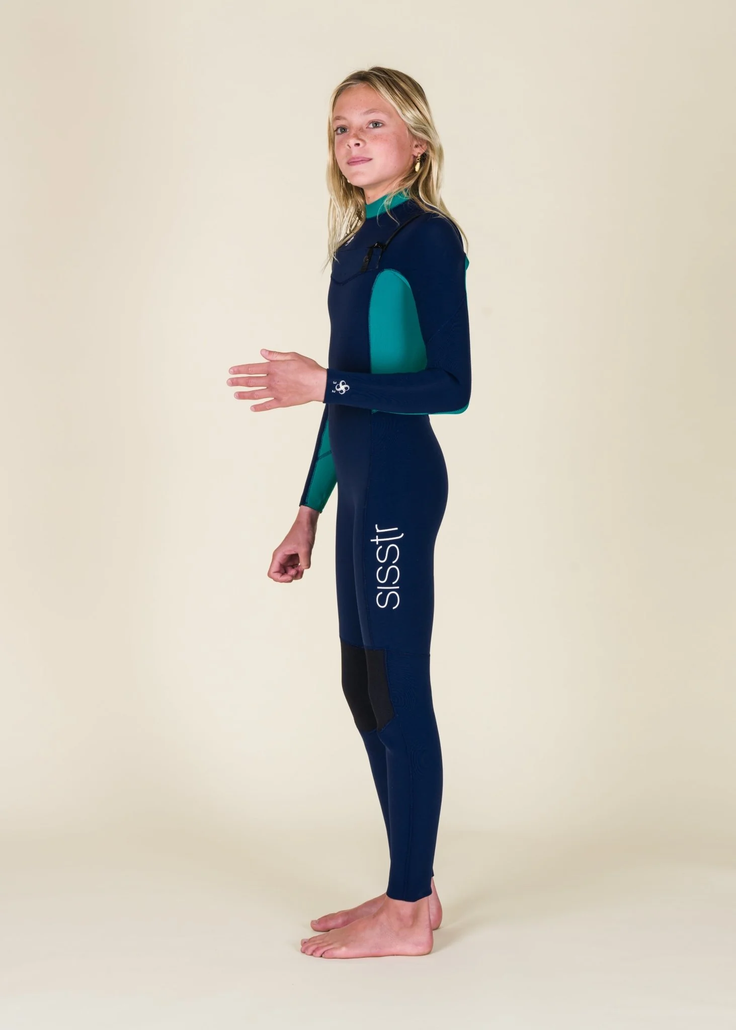 Youth 3/2 Chest Zip Full Wetsuit