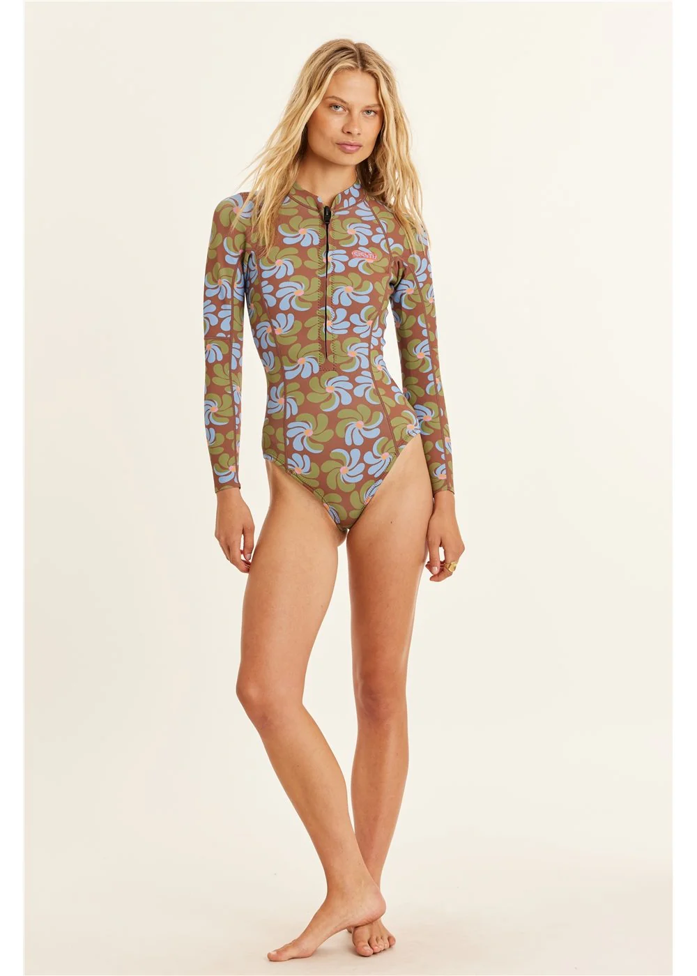 Summer 1mm Long Sleeve Cheeky Spring Wetsuit