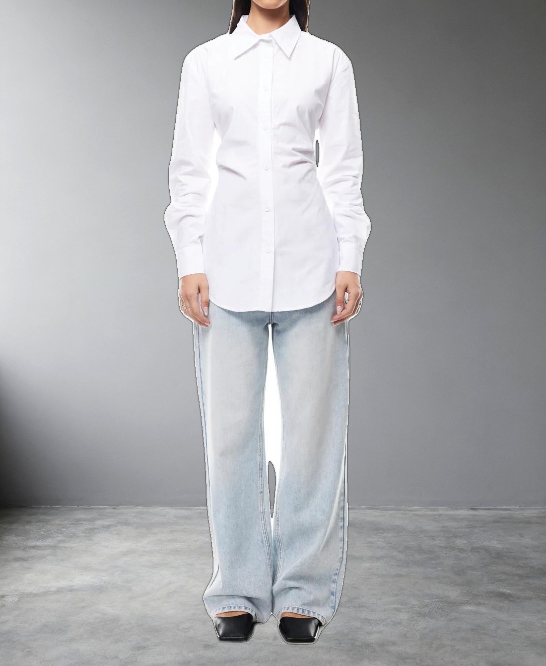 NAOMI SHIRT - PORCELAIN