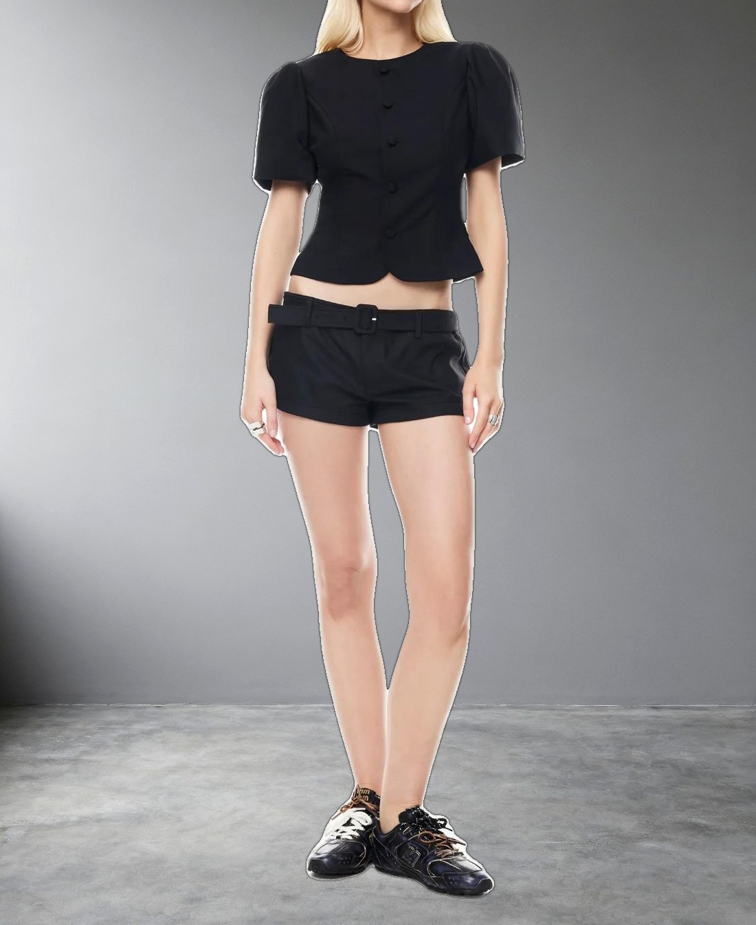 FEMME BLOUSE - ONYX