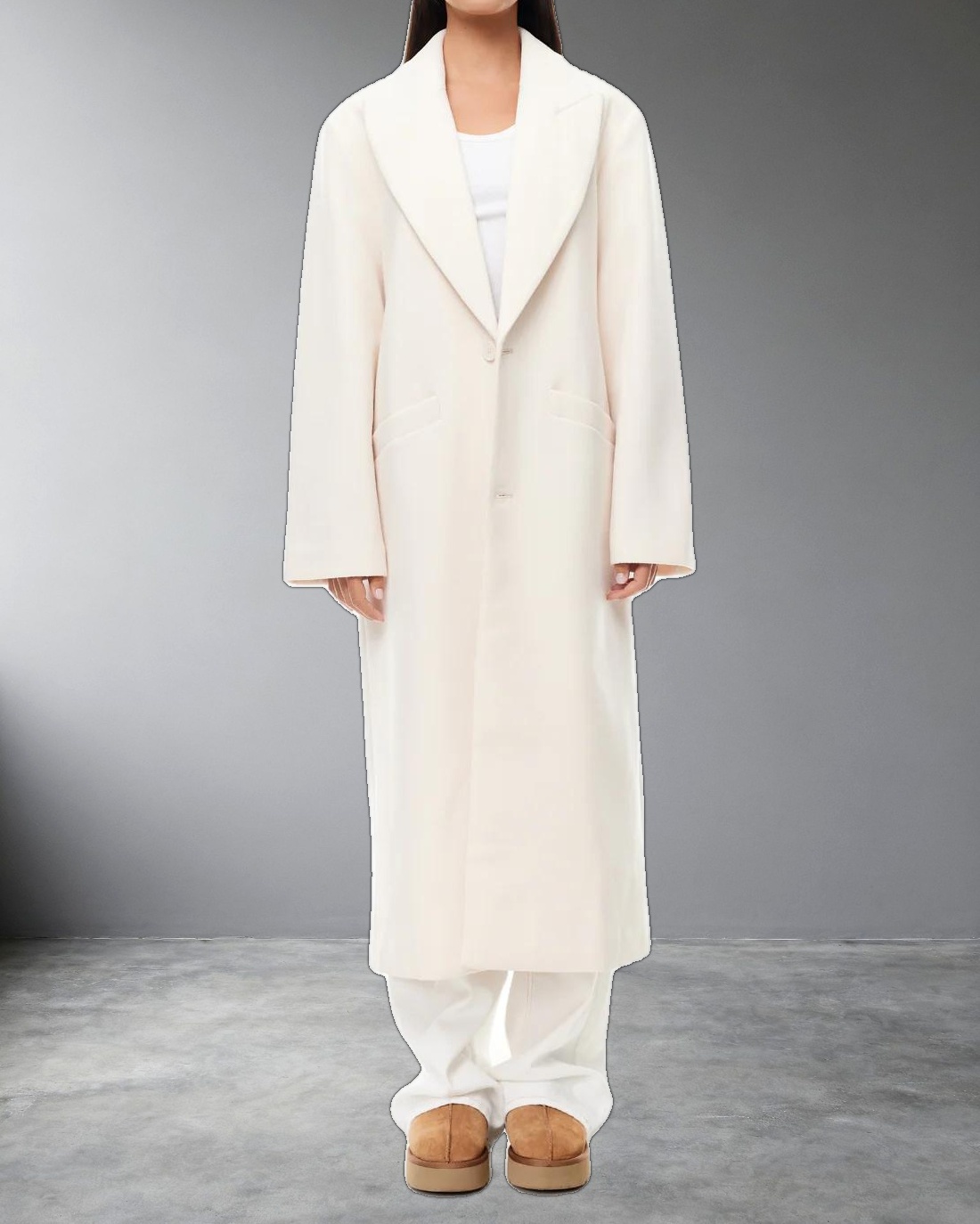 OLSEN COAT - CREAM