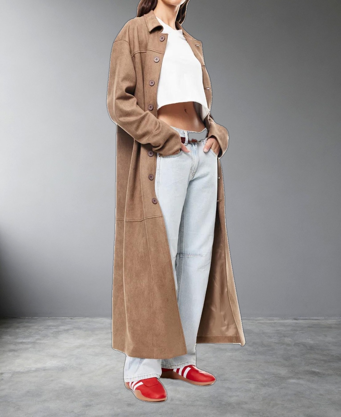 OASIS COAT - COFFEE
