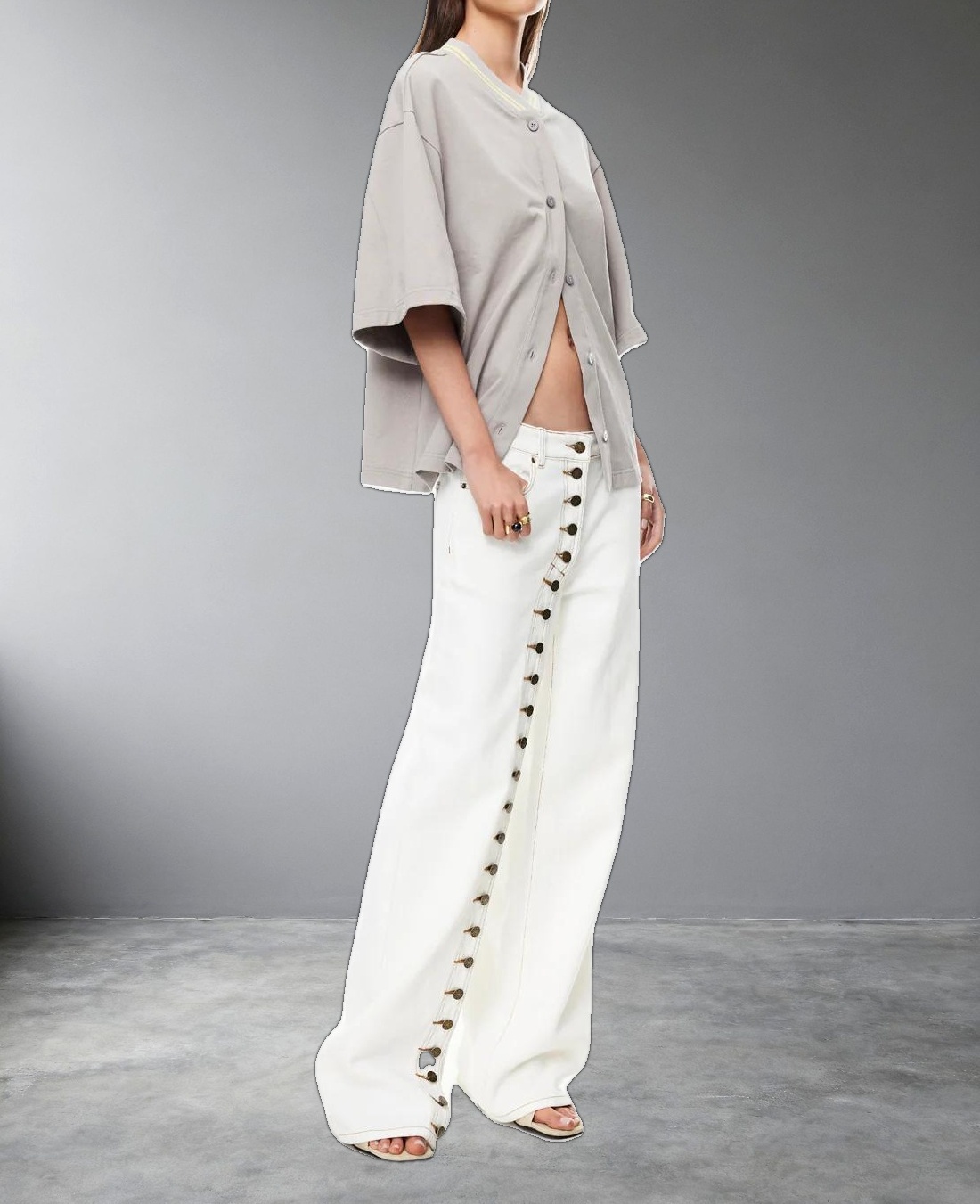 CLUBHOUSE JERSEY - ASH