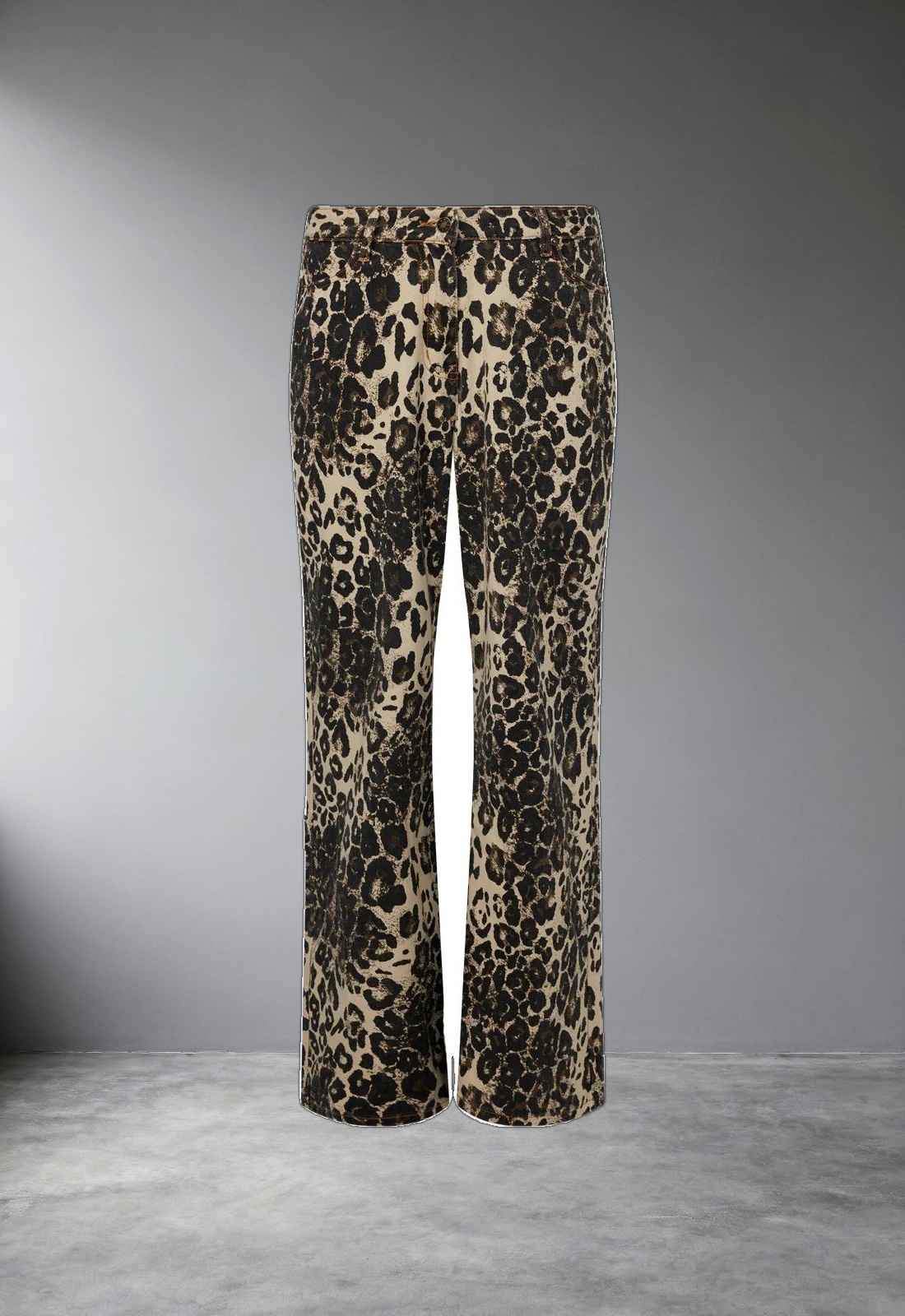 REBELS JEAN - LEOPARD