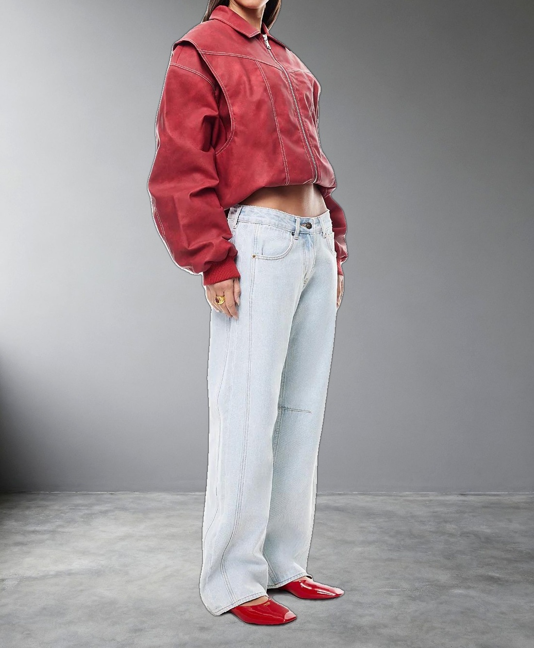 VISTA BOMBER - CRIMSON