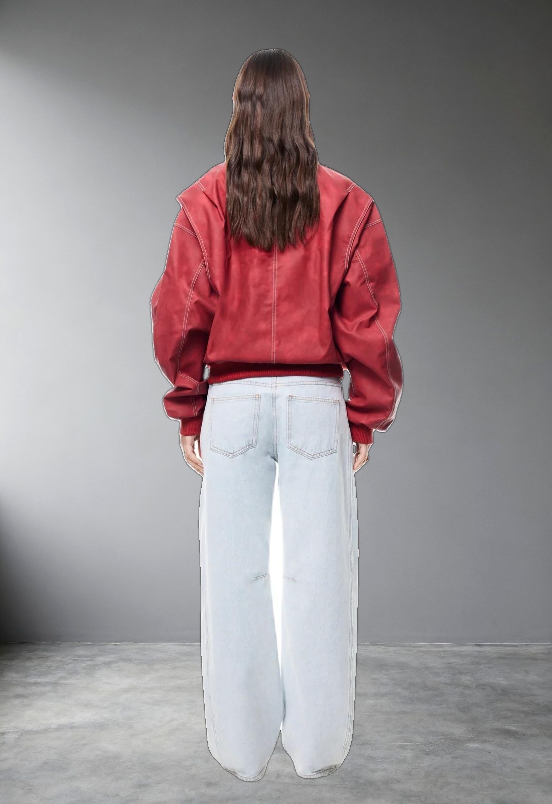 VISTA BOMBER - CRIMSON