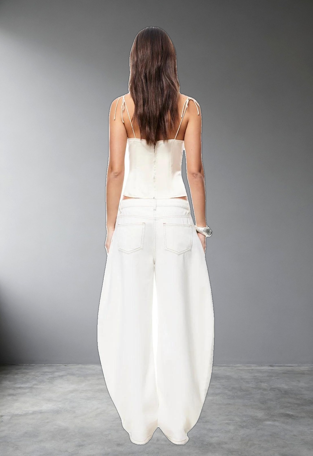 HORSESHOE JEAN - PORCELAIN