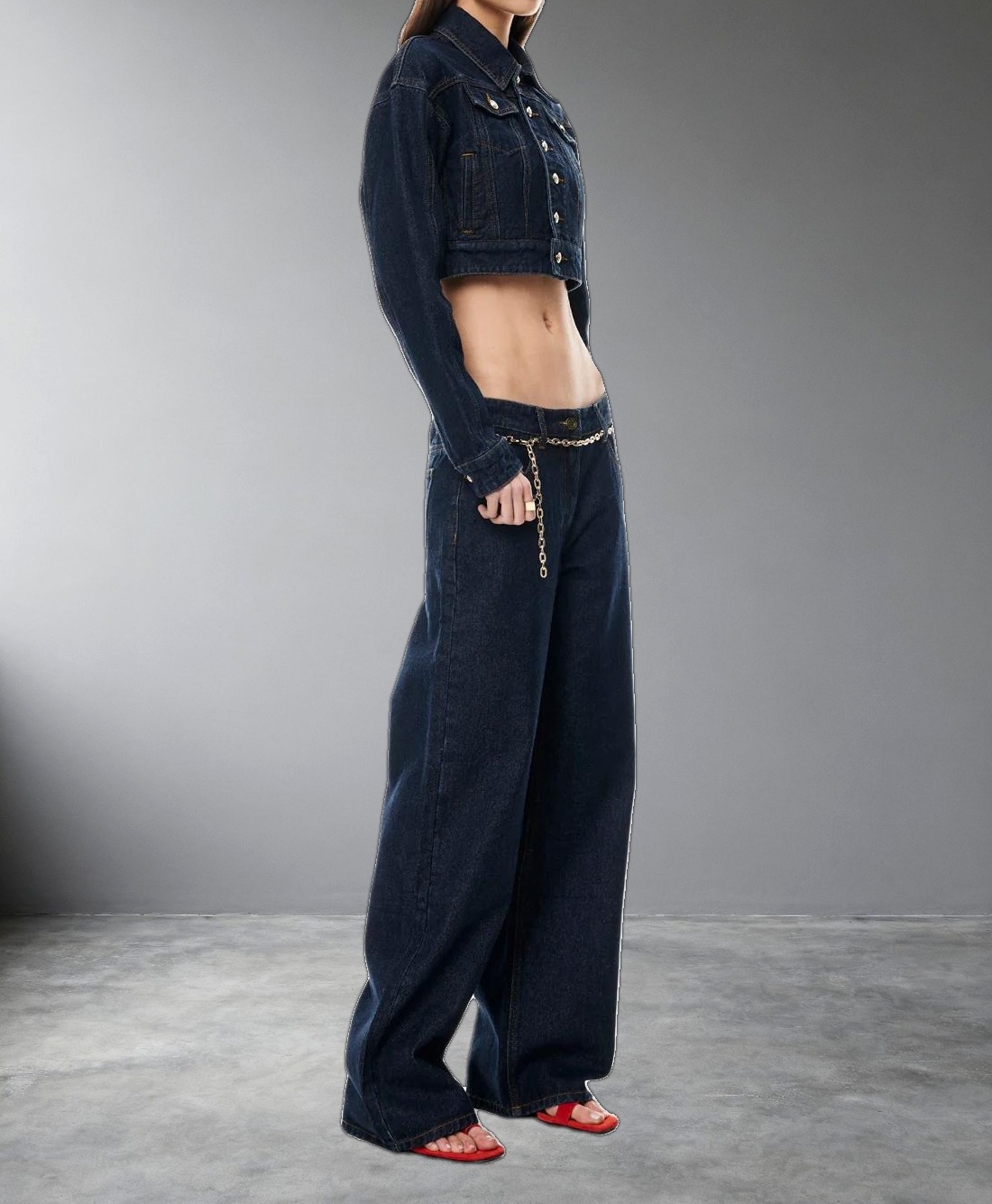 RISING JEAN - INDIGO