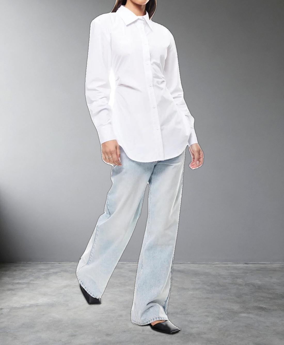 NAOMI SHIRT - PORCELAIN