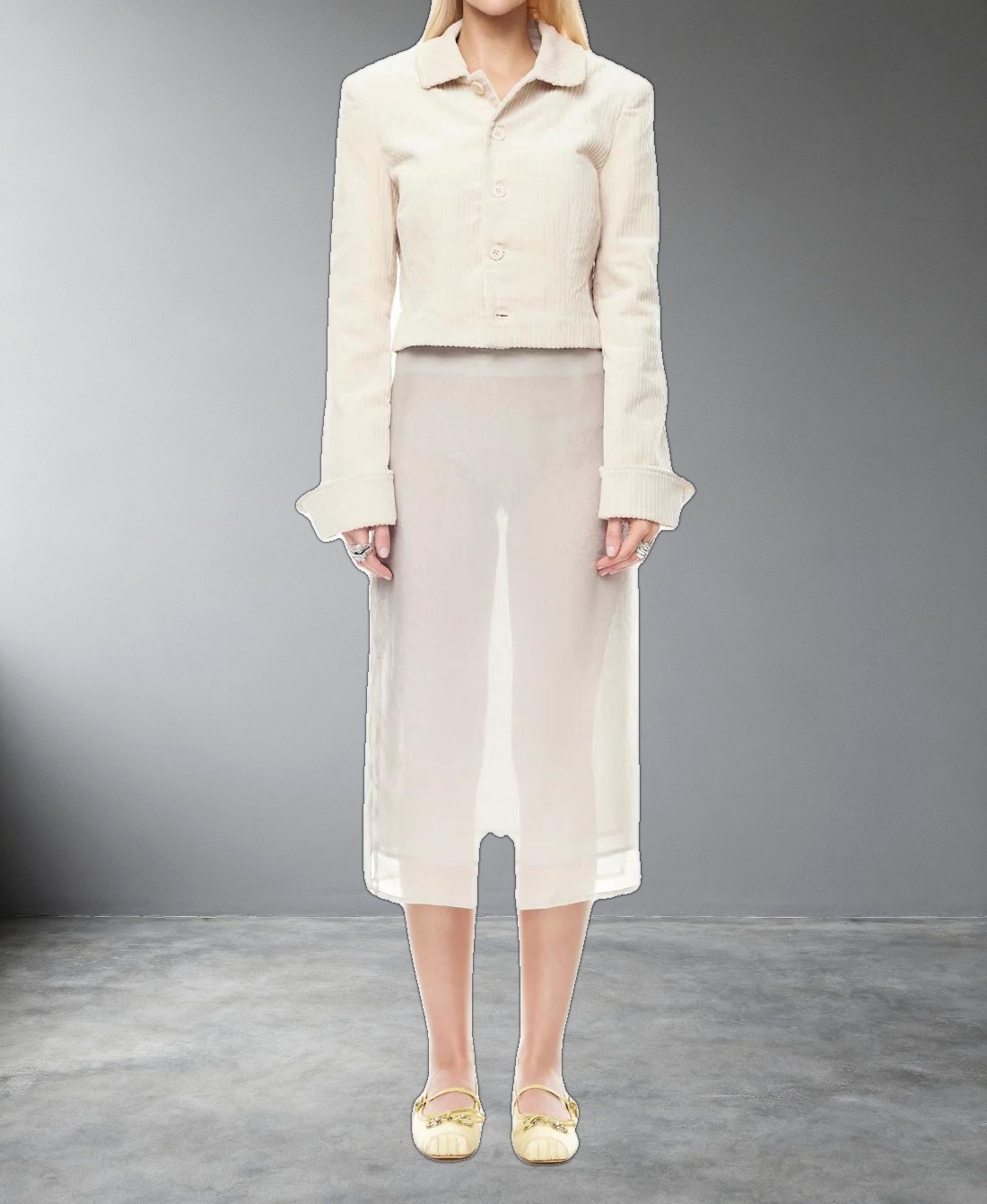 BALMY JACKET - OYSTER