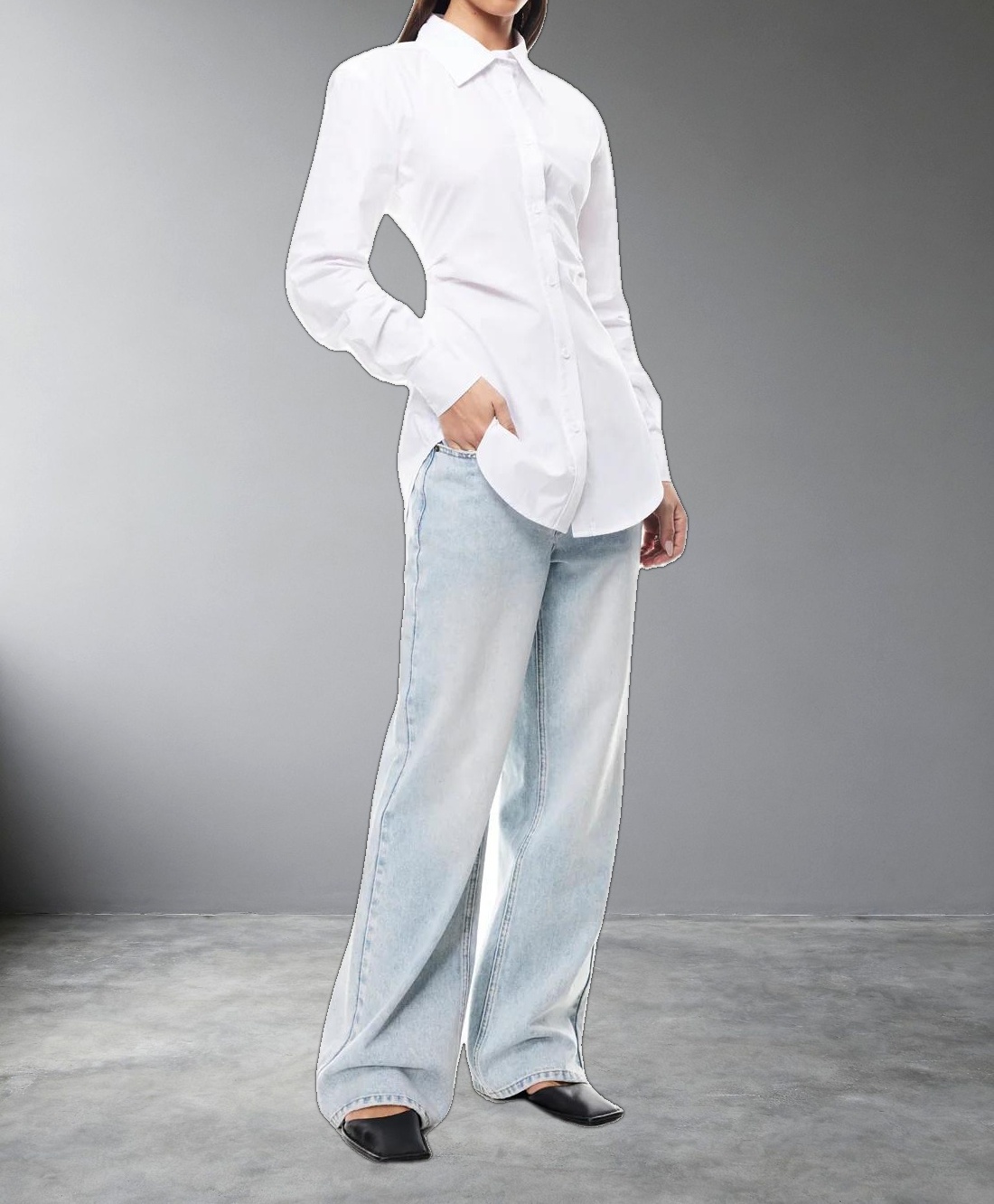 NAOMI SHIRT - PORCELAIN