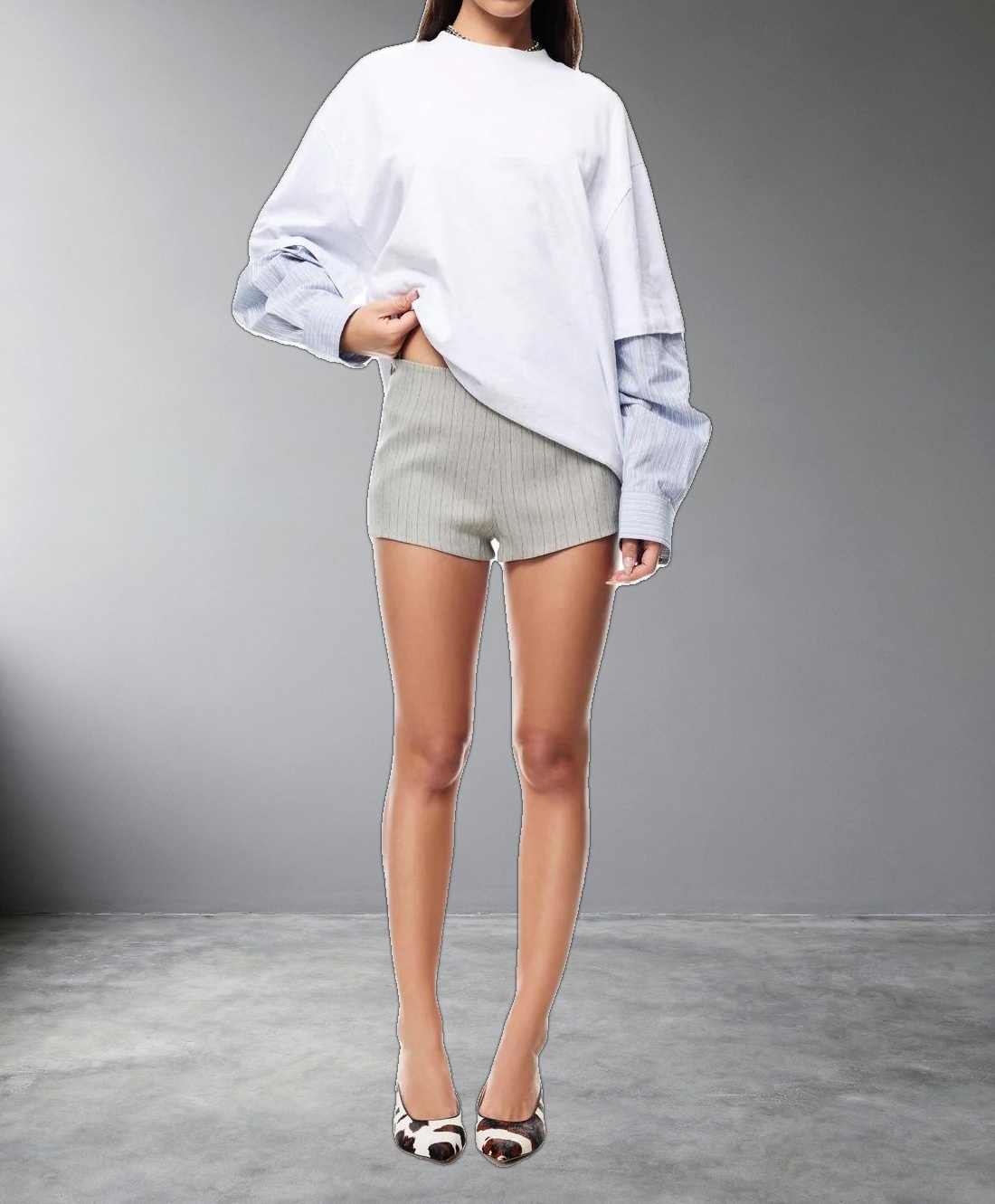 BOTTEGA SHIRT  - GREY