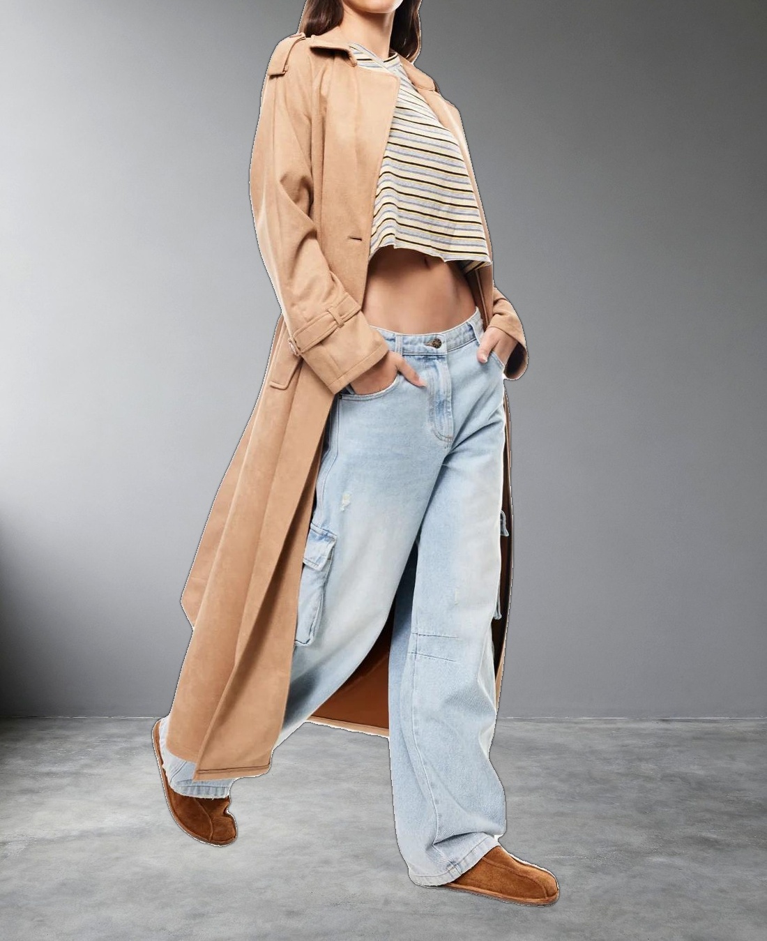 PENNY TRENCH - COFFEE