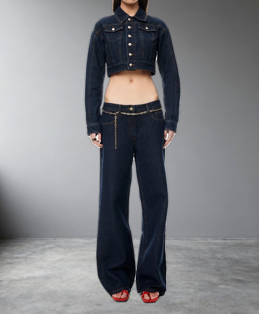 RISING JEAN - INDIGO