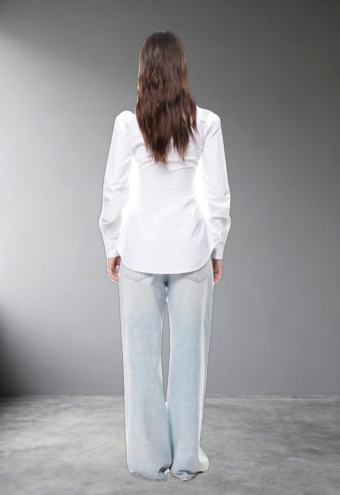 NAOMI SHIRT - PORCELAIN