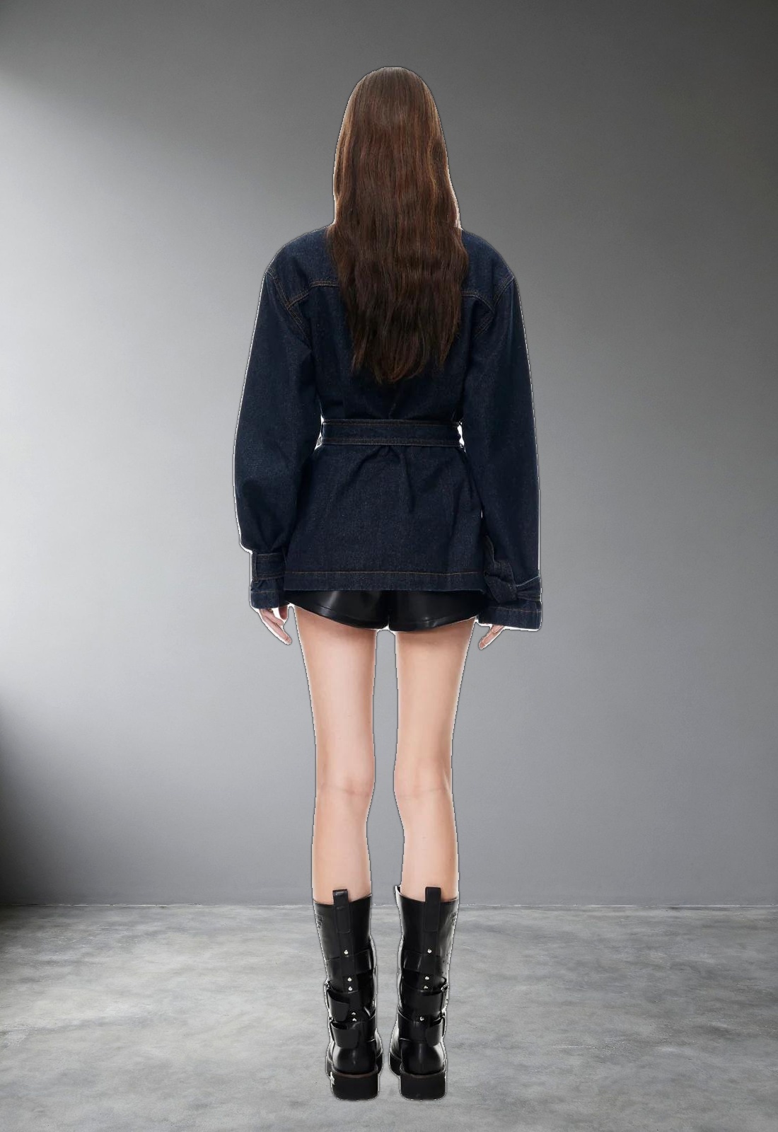 SWEETNESS OVERSHIRT - INDIGO