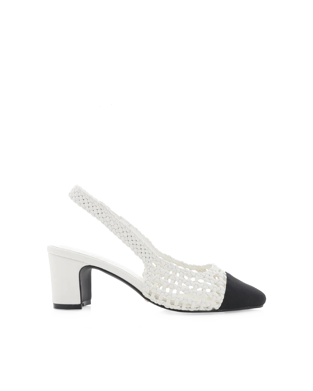 FLORIS - WHITE-BLACK GROSGRAIN